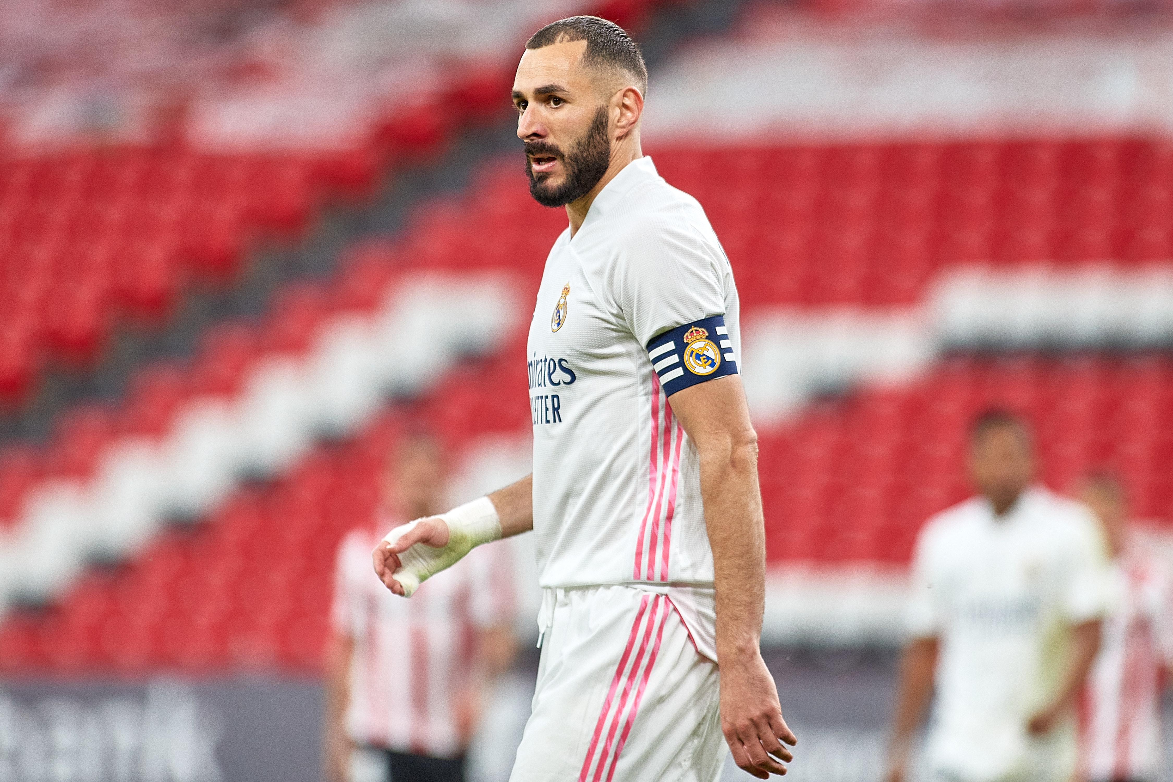 Karim Benzema from Real Madrid 4K HD Wallpaper