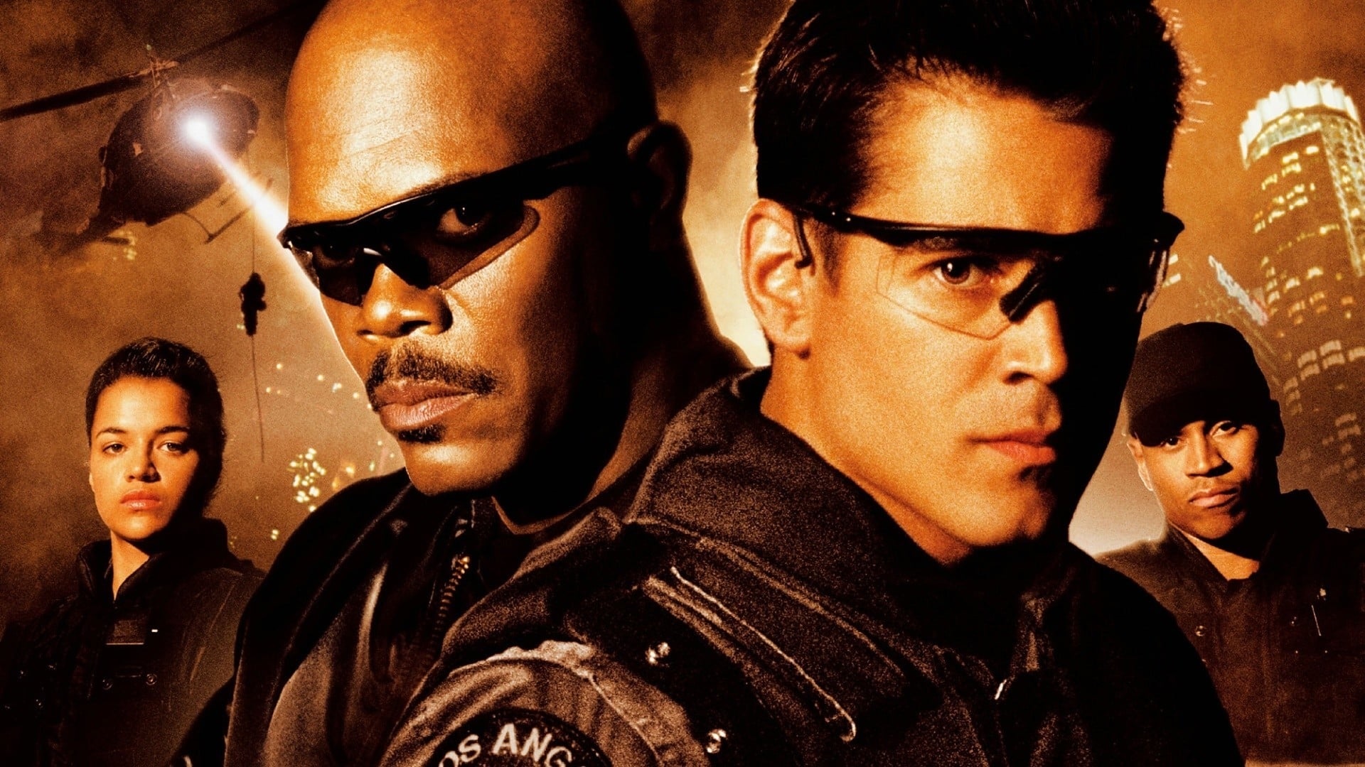 S.W.A.T. (2003) featuring Colin Farrell HD Wallpaper