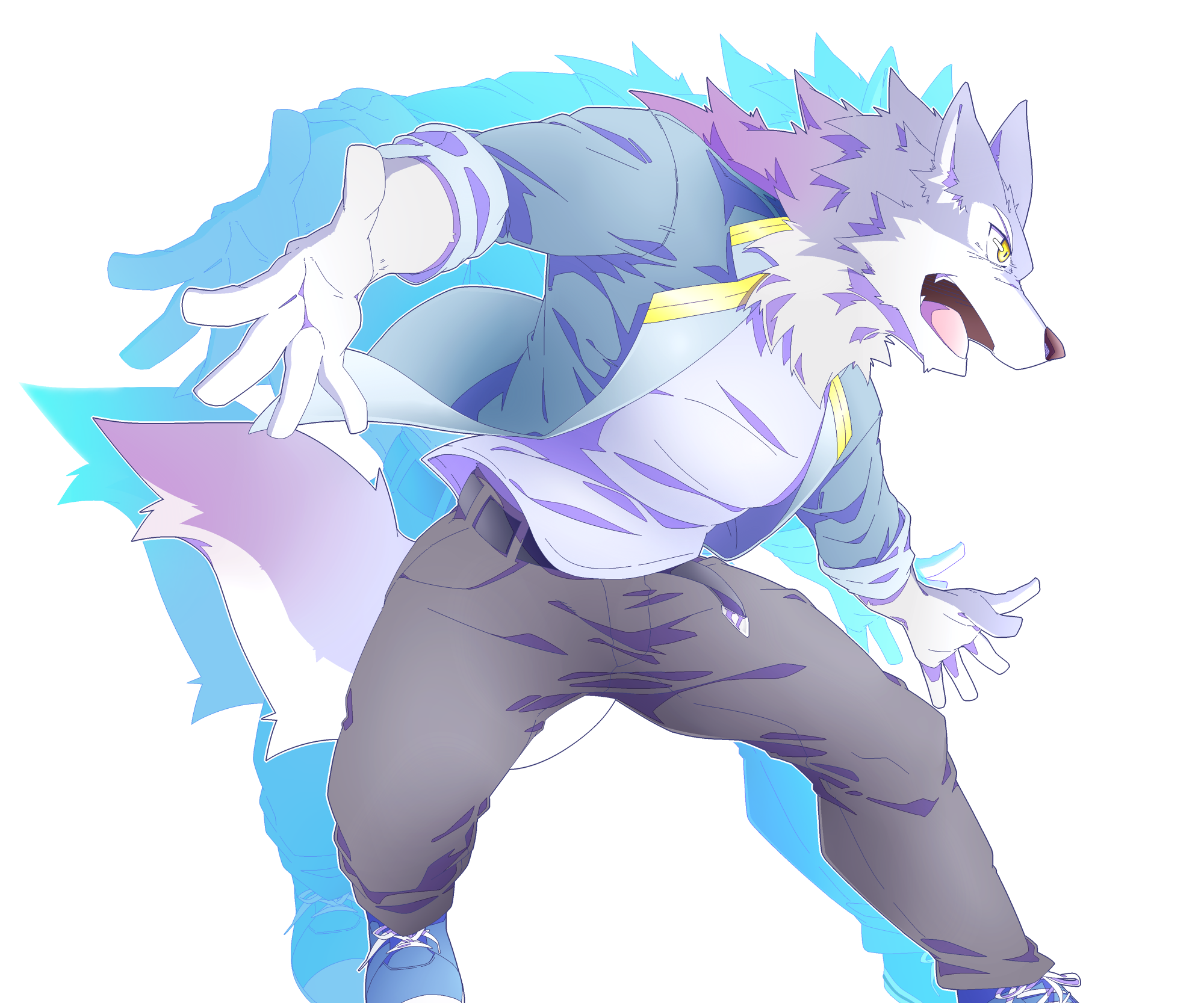Hati from Tokyo Afterschool Summoners HD Wallpaper