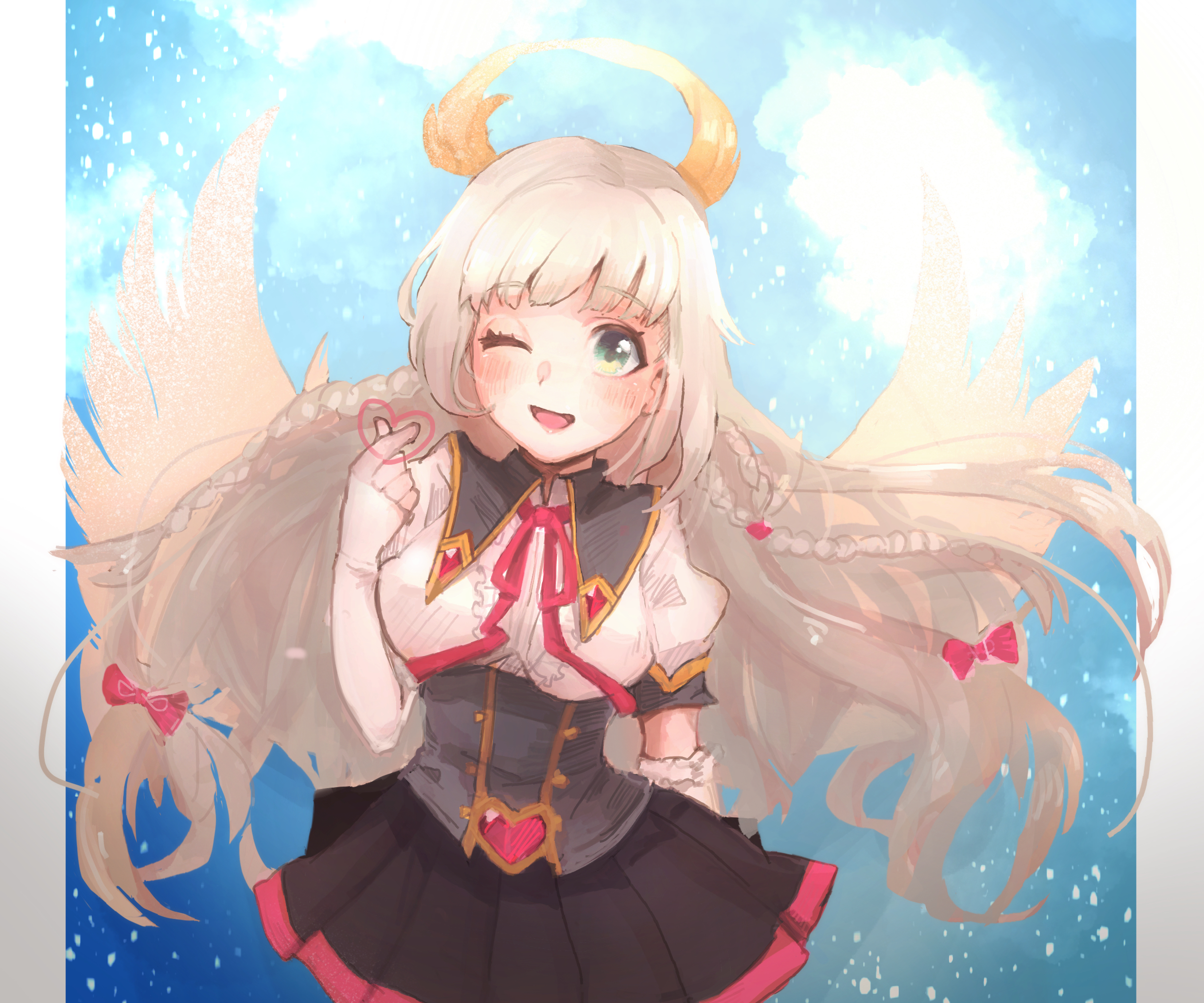 Gabriel from Tokyo Afterschool Summoners HD Wallpaper