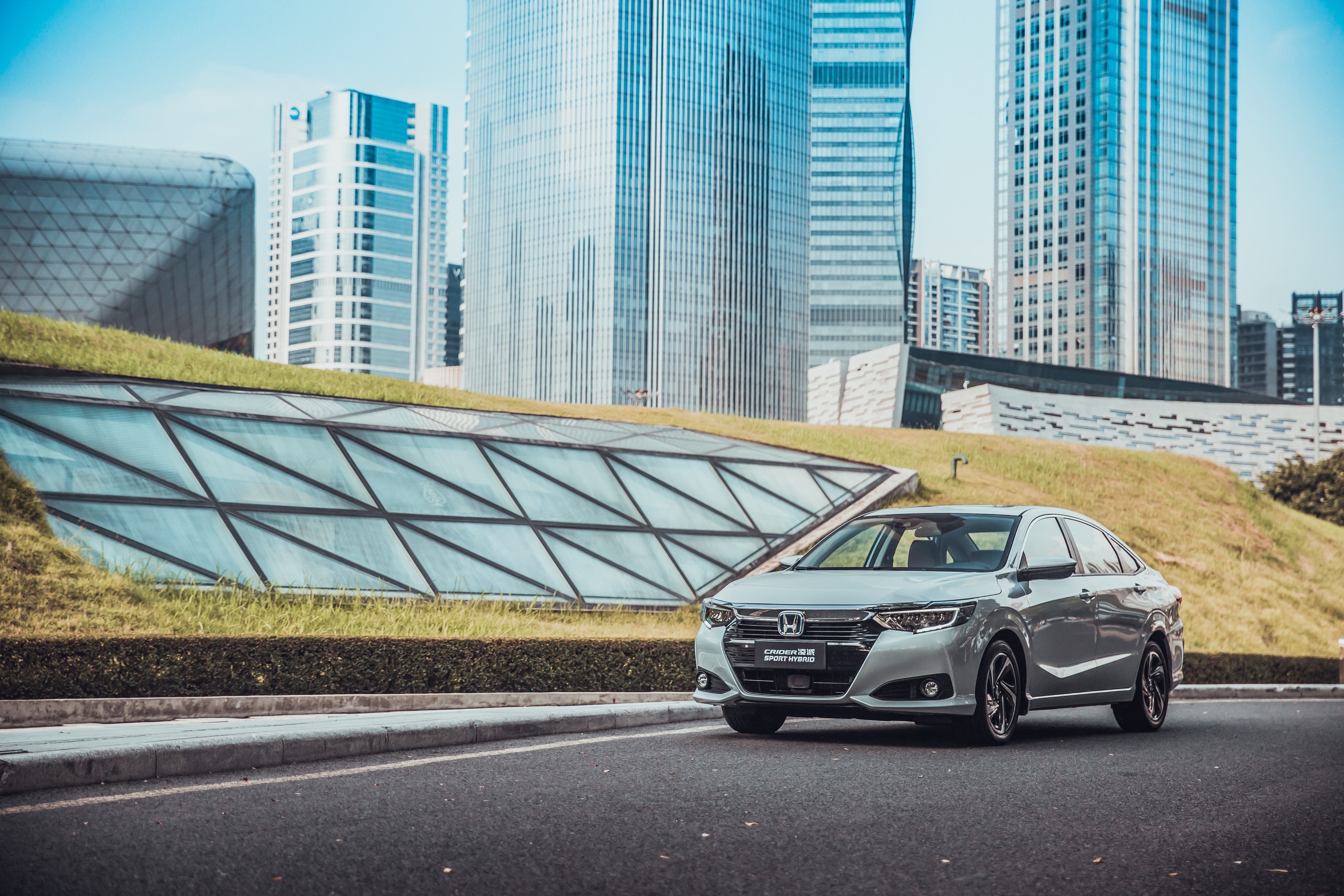 Honda Crider Sport Hybrid 4K HD Wallpaper
