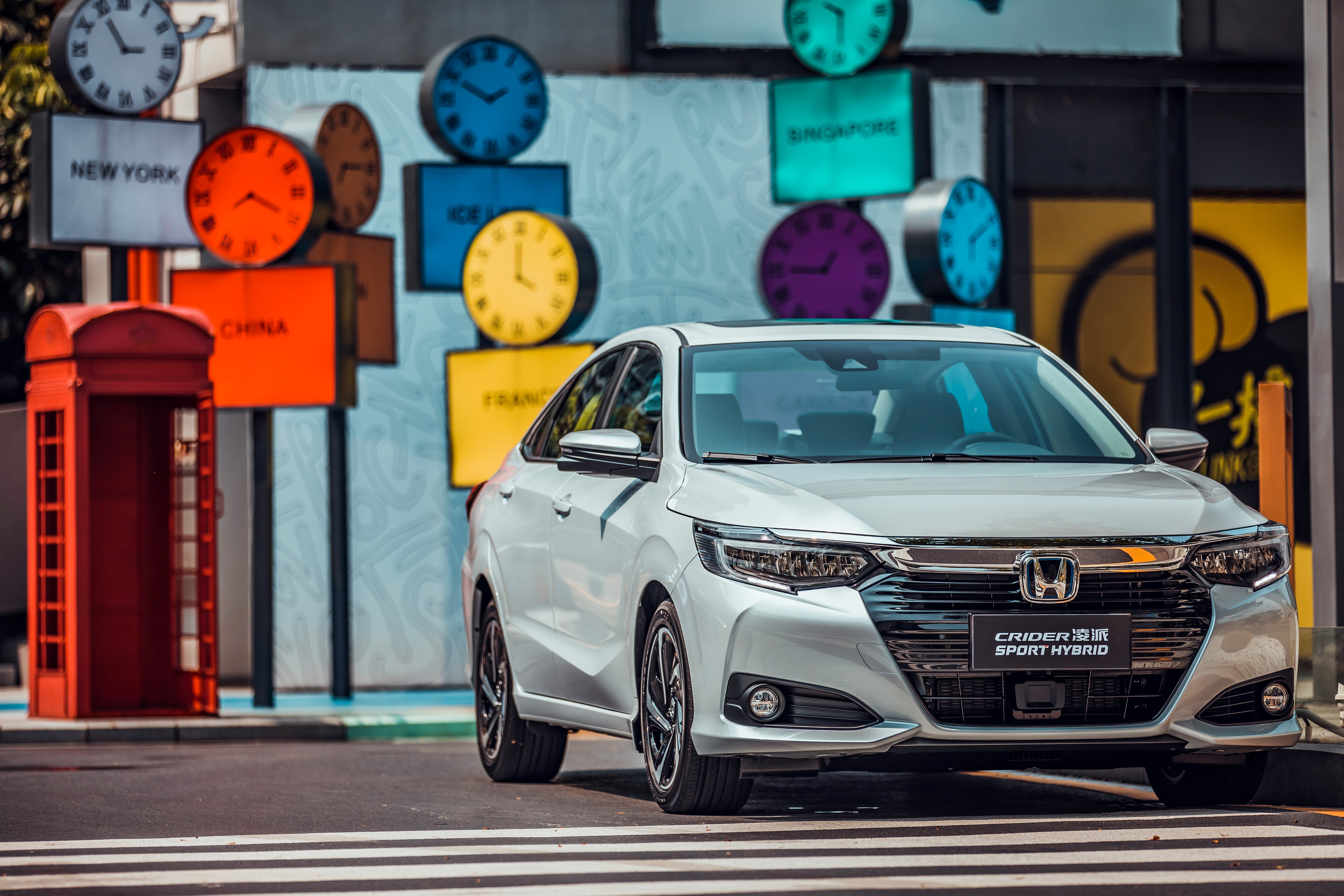 Honda Crider Sport Hybrid 4K HD Wallpaper
