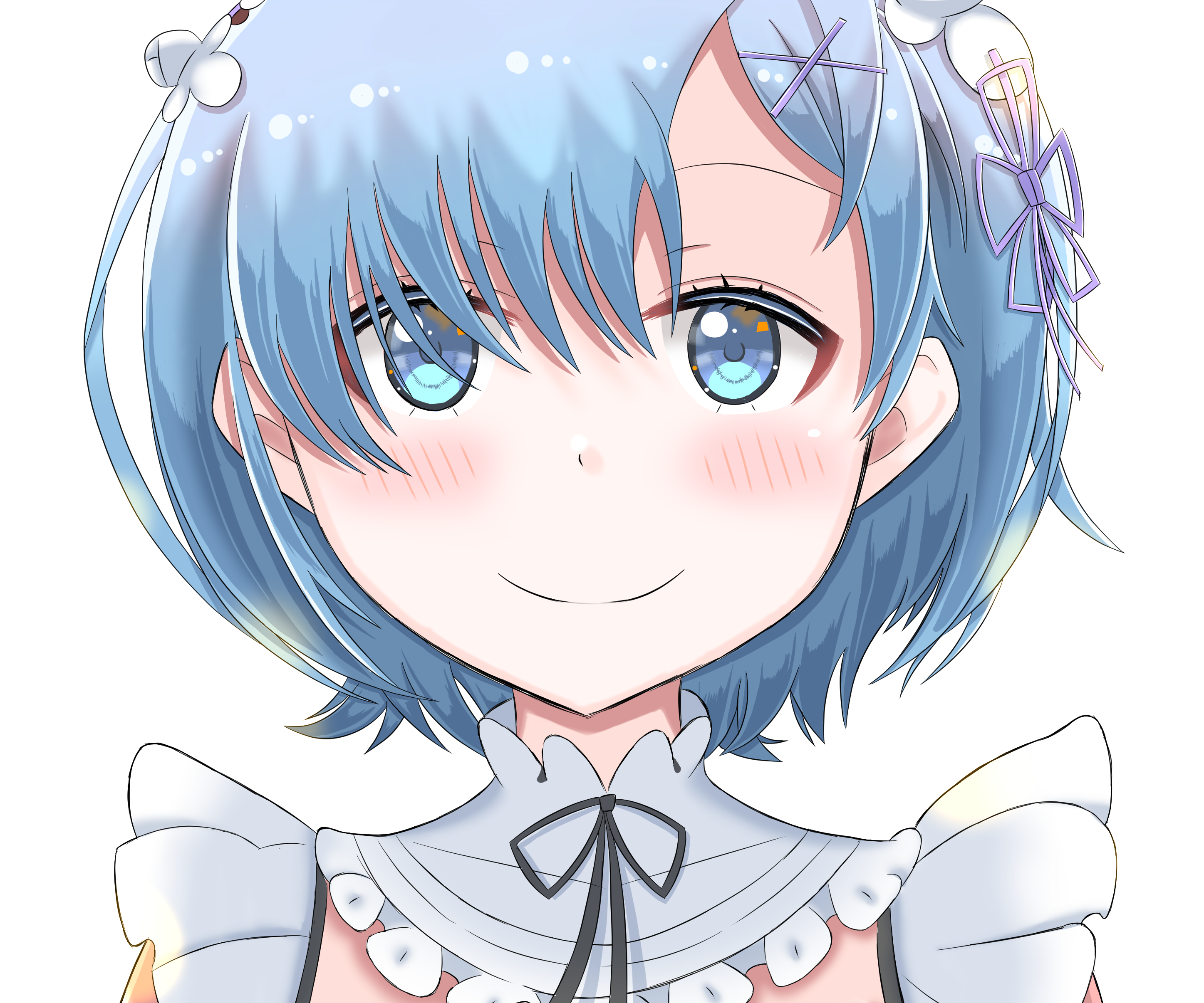 Rem from Re:ZERO -Starting Life In Another World- HD Wallpaper