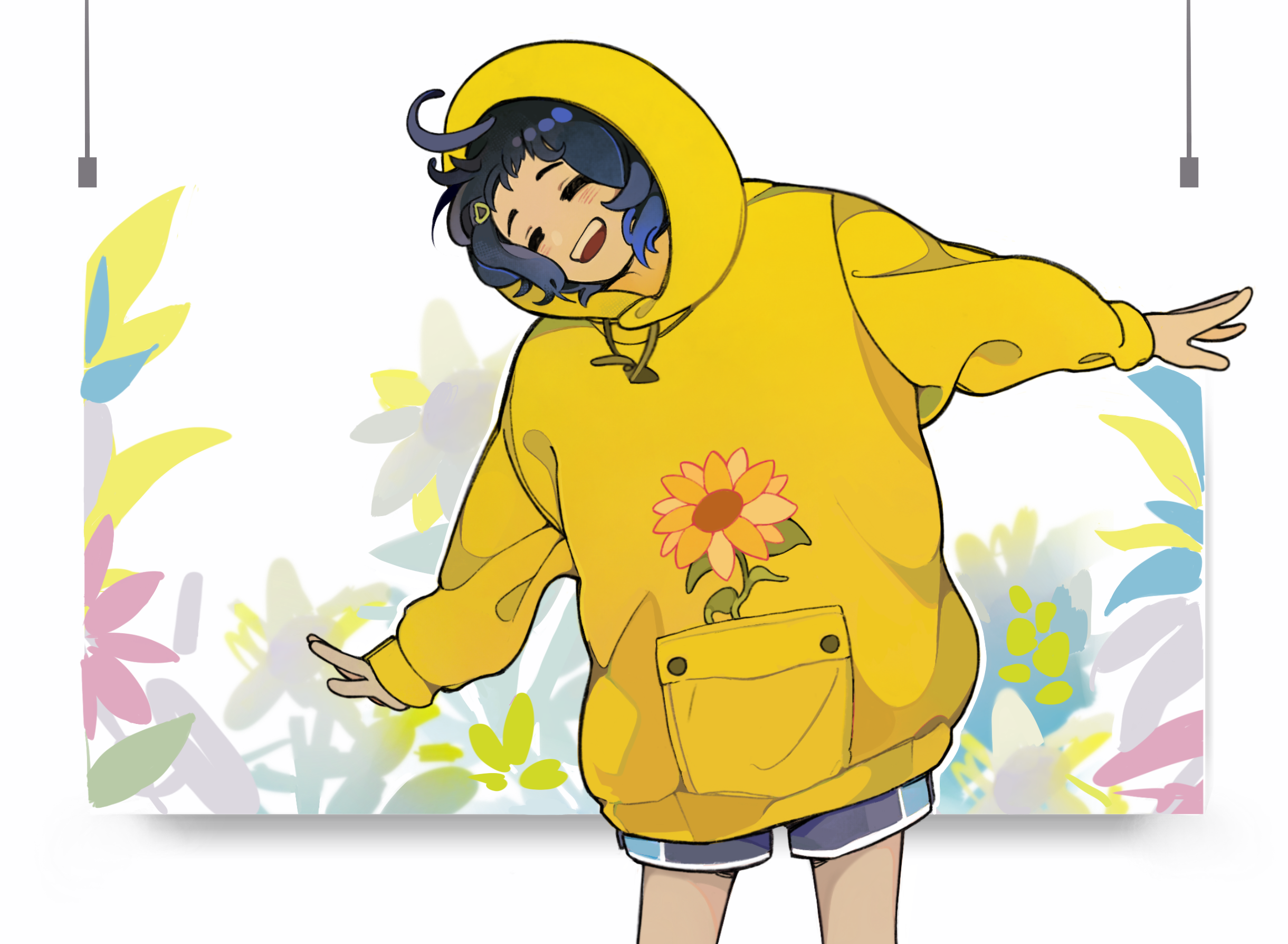 Ai Ohto from Wonder Egg Priority HD Wallpaper