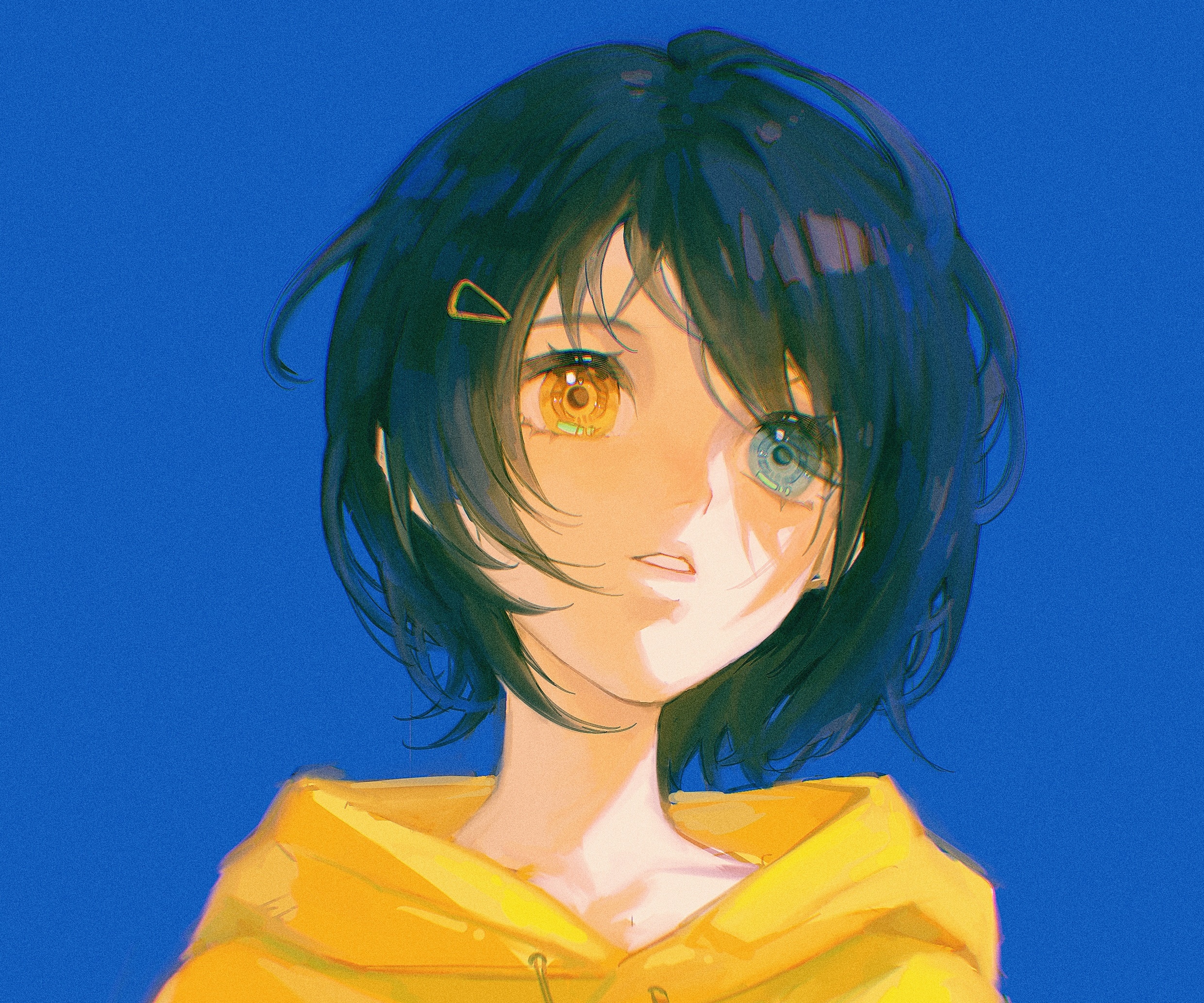 Ai Ohto from Wonder Egg Priority with Heterochromia HD Wallpaper