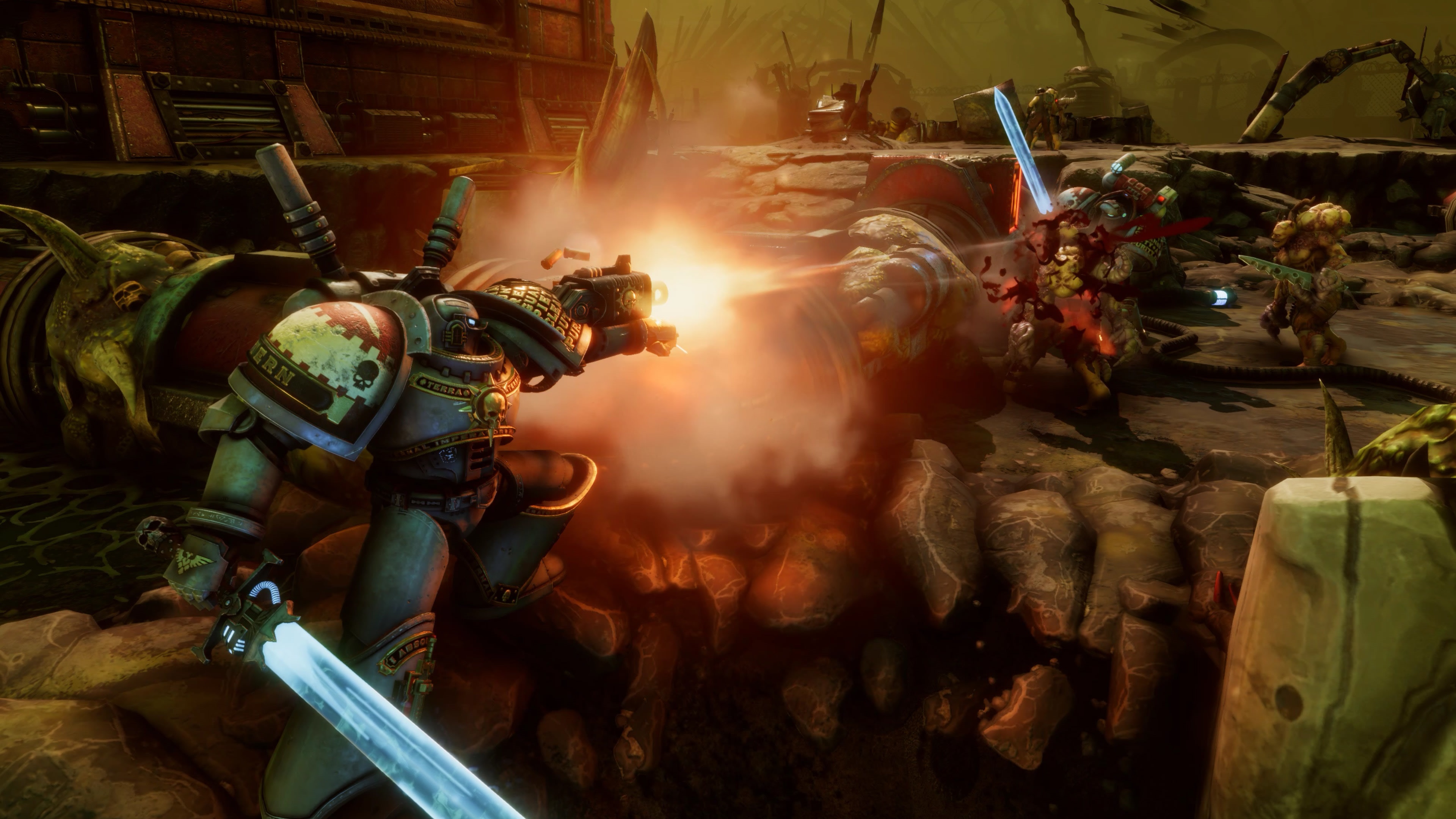 Warhammer 40 000: Chaos Gate - Daemonhunters HD Wallpaper