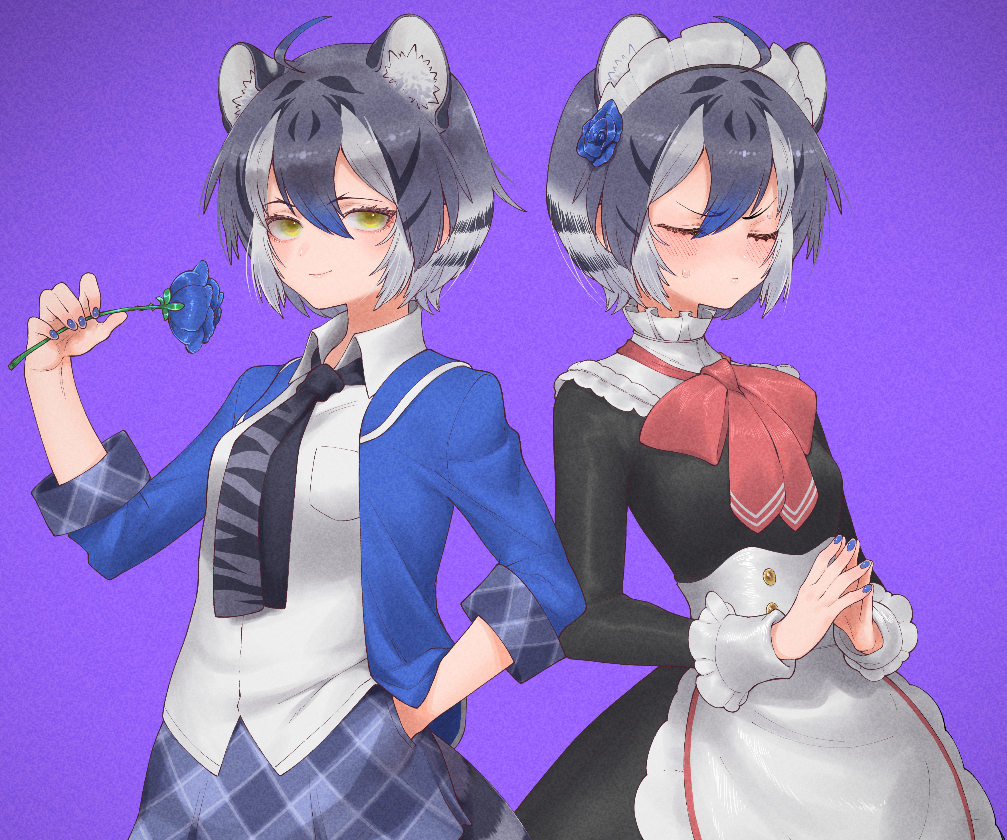 Maltese Tiger from Kemono Friends HD Wallpaper