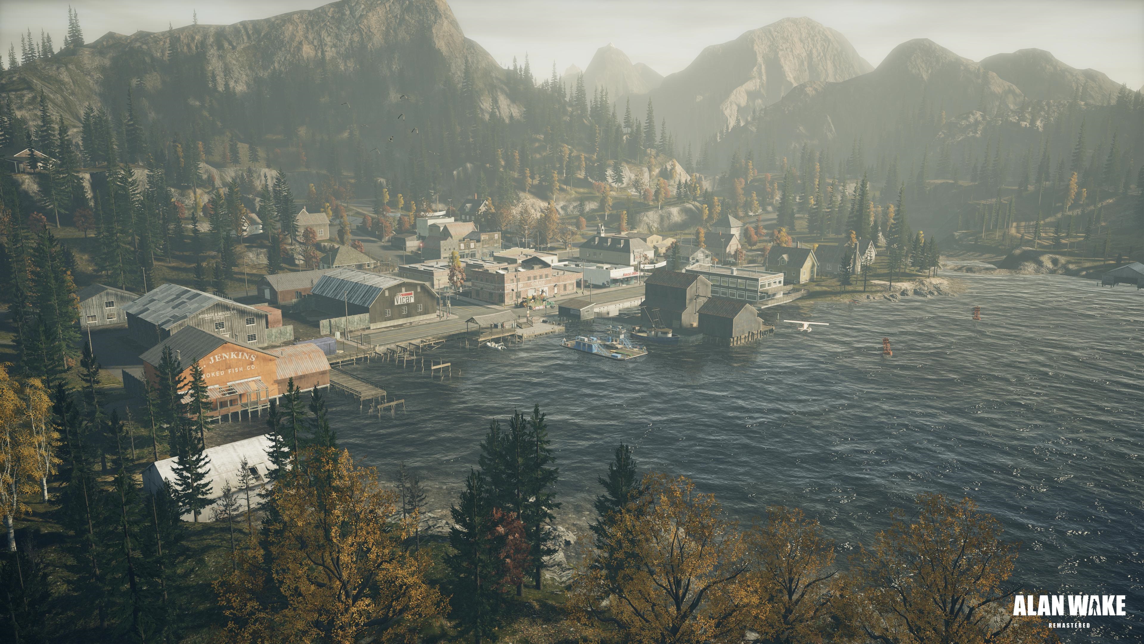 Alan Wake Remastered 4K HD Wallpaper