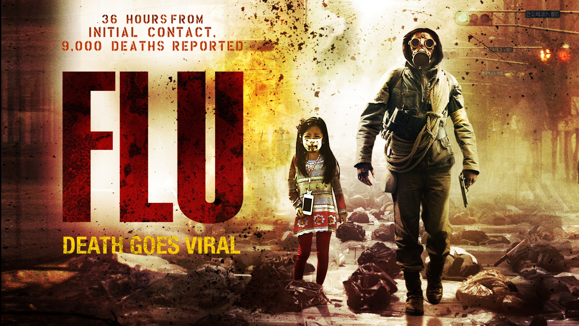 Flu Death Goes Viral Movie Poster HD Wallpaper