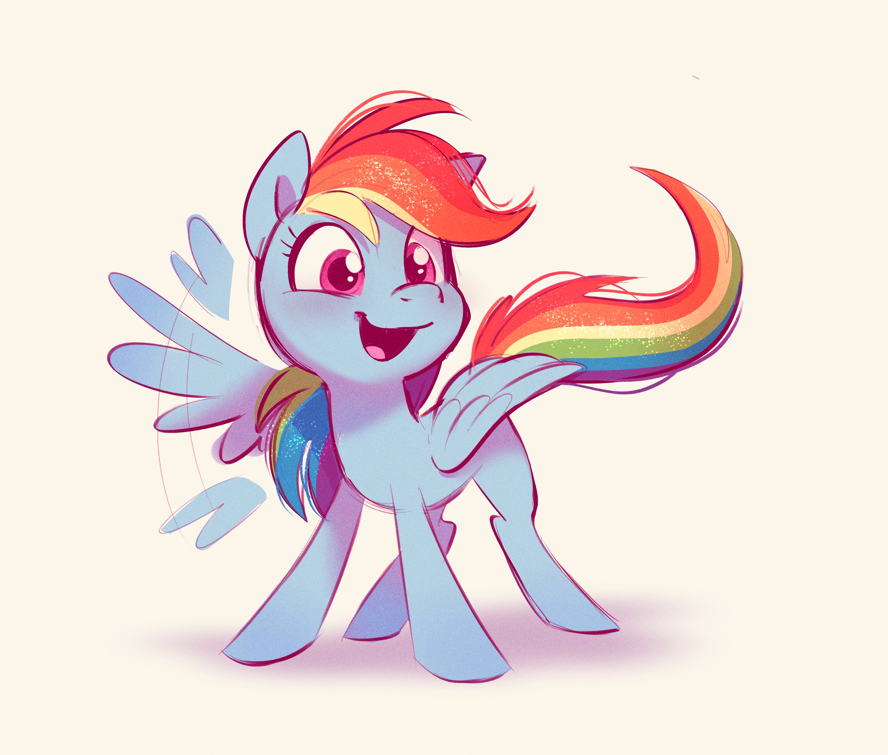 Rainbow Dash from My Little Pony HD Wallpaper