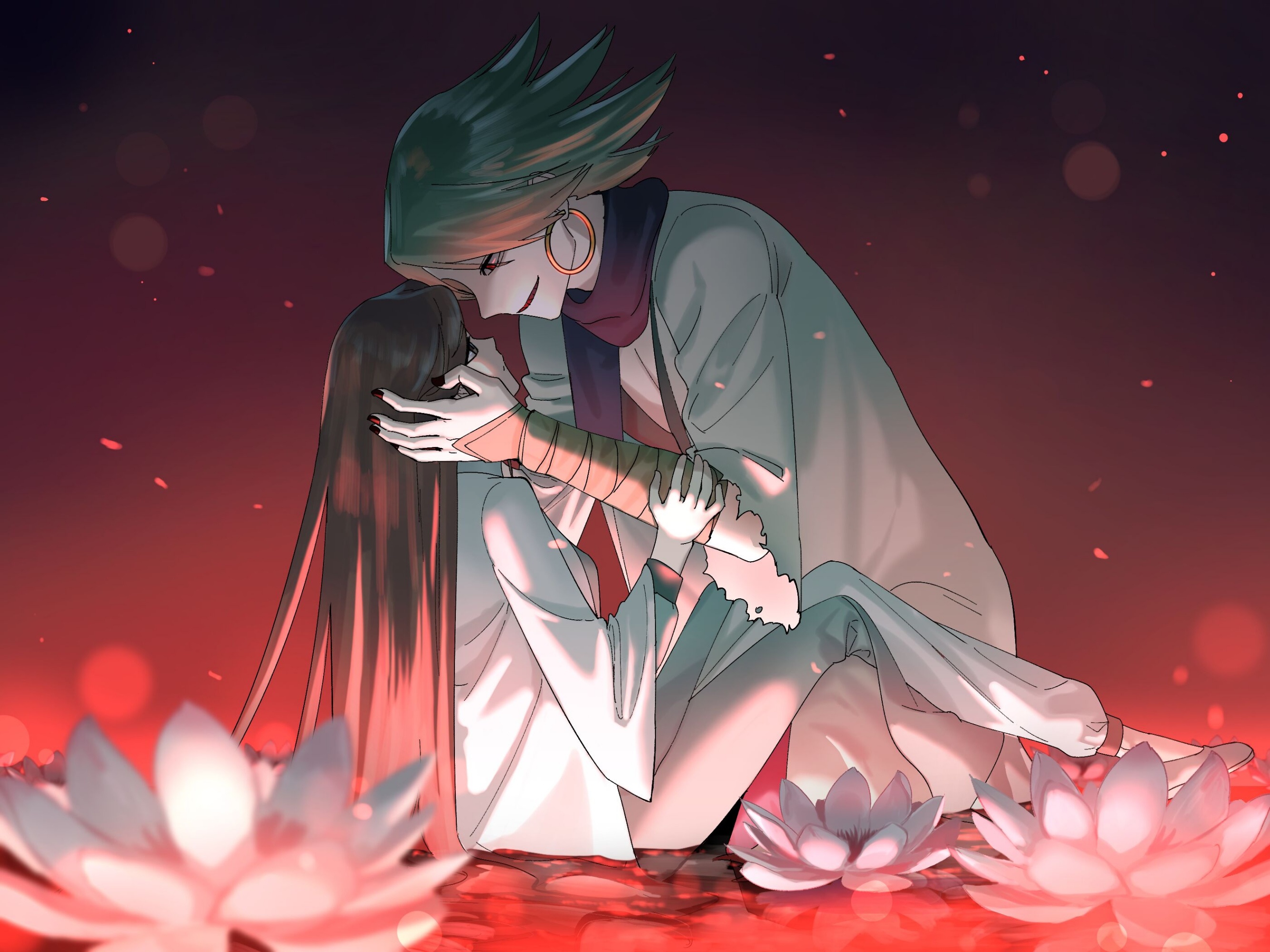 Huilian Jiang and Redtooth from Scissor Seven HD Wallpaper
