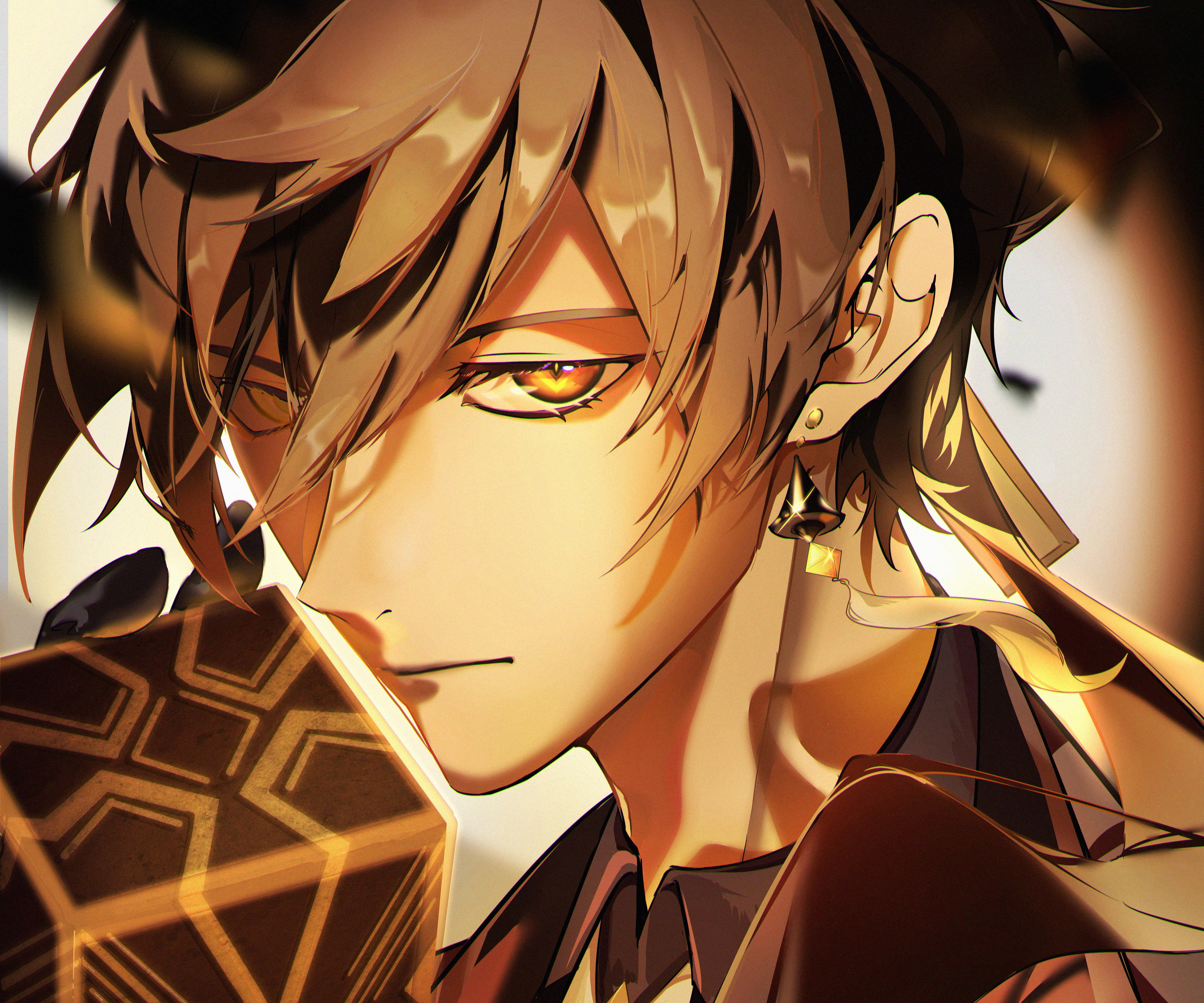 Zhongli from Genshin Impact 4K HD Wallpaper