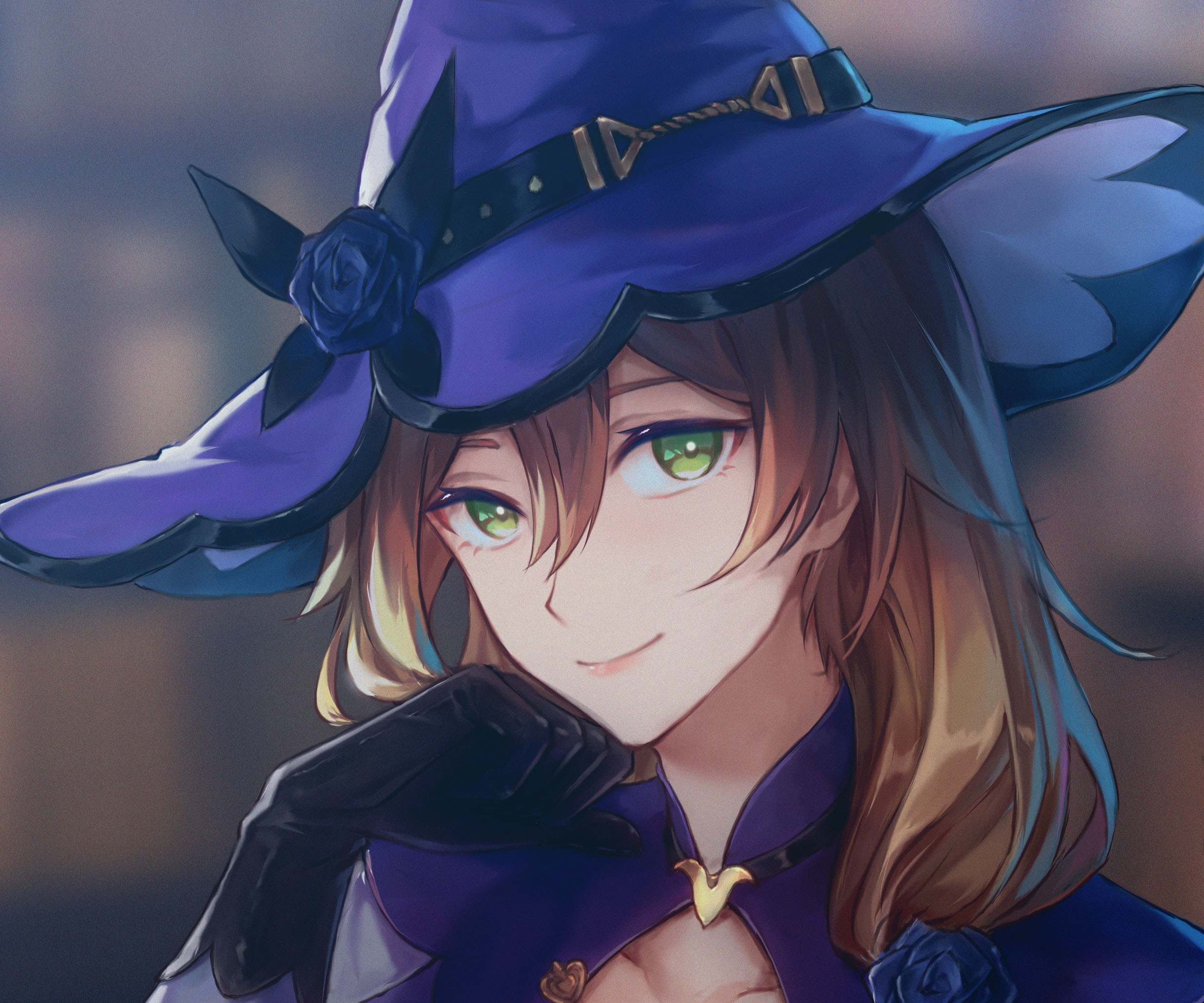 Lisa from Genshin Impact HD Wallpaper