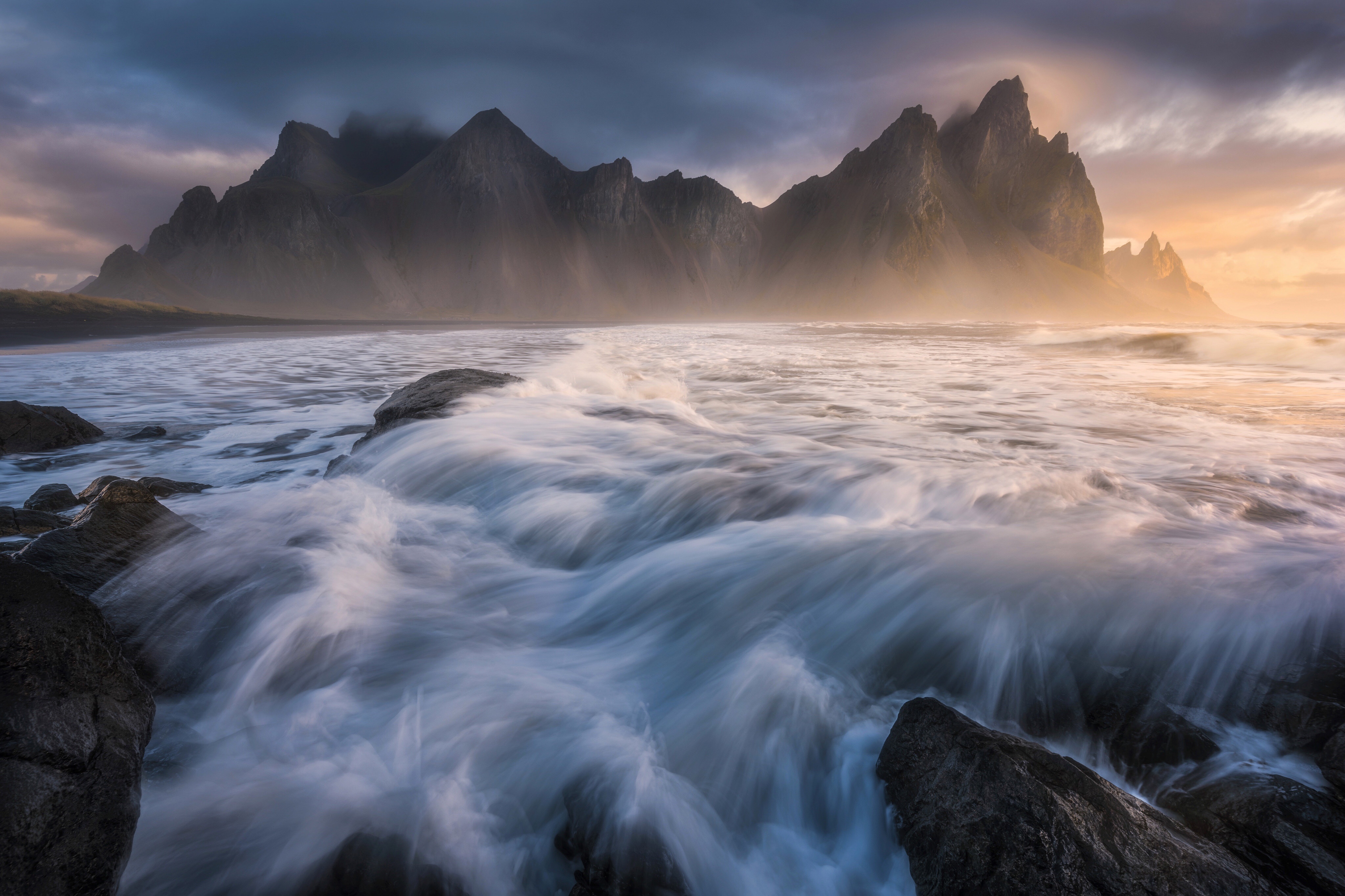Vestrahorn HD Wallpaper
