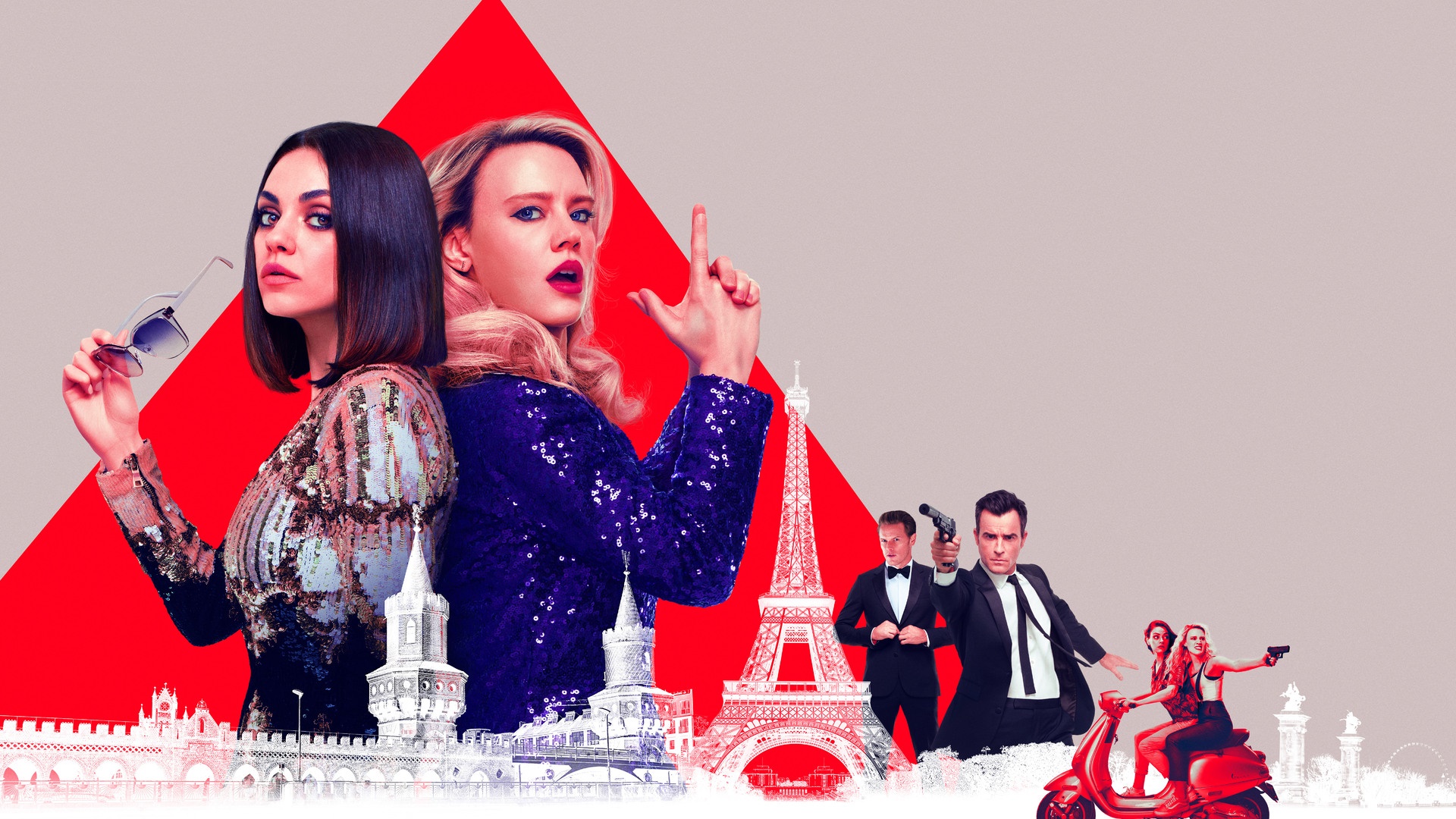 The Spy Who Dumped Me: Mila Kunis and Kate McKinnon HD Wallpaper