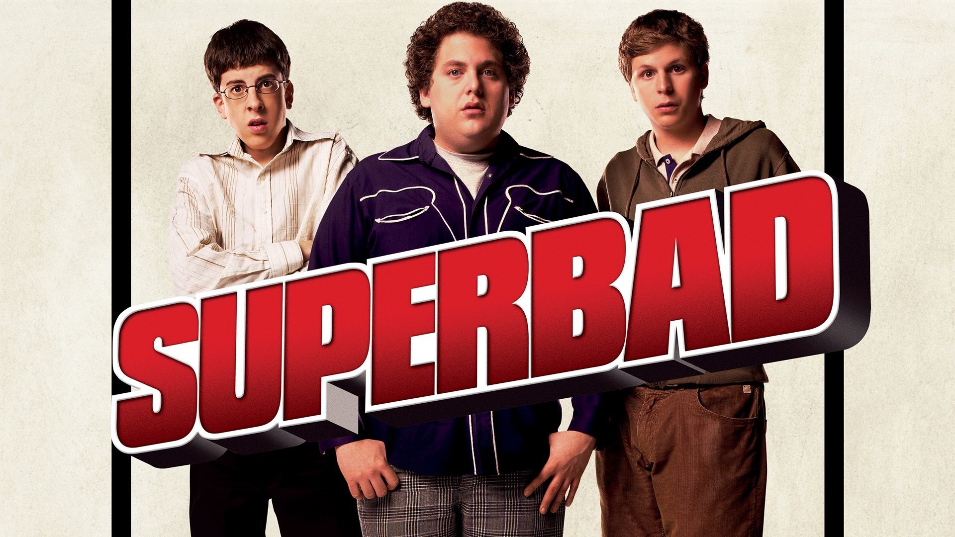 Superbad movie poster with actors HD Wallpaper