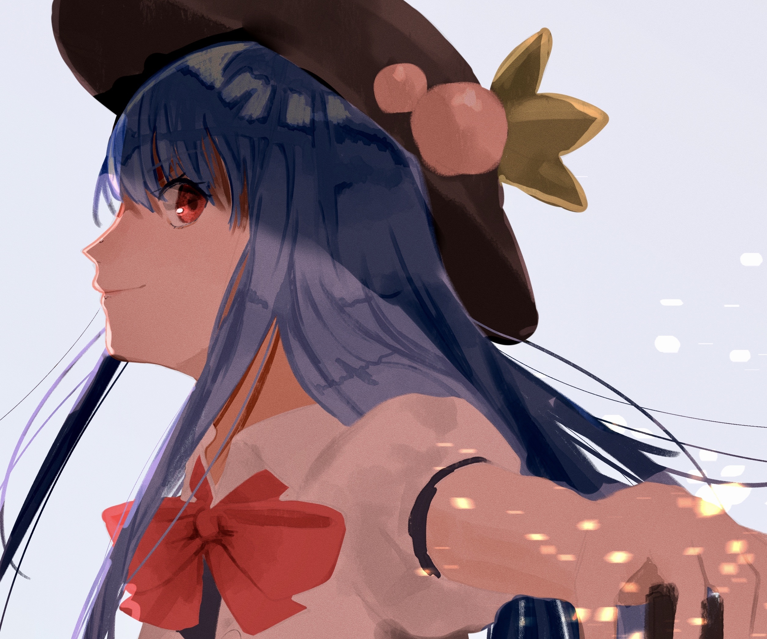 Tenshi Hinanawi from Touhou Project HD Wallpaper
