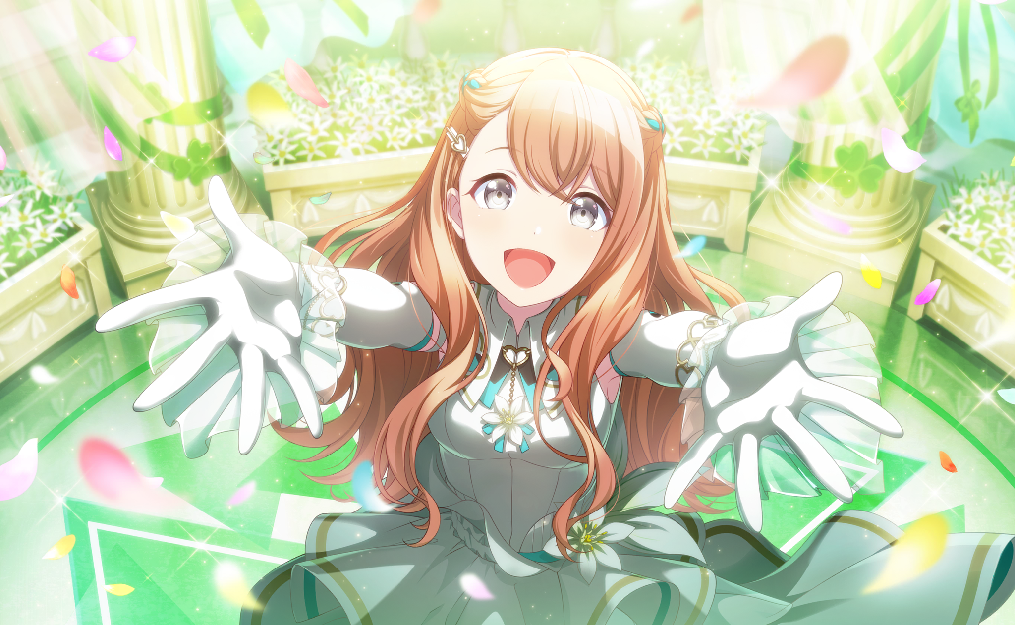 Hanasato Minori from Project Sekai: Colorful Stage! Feat. Hatsune Miku HD Wallpaper