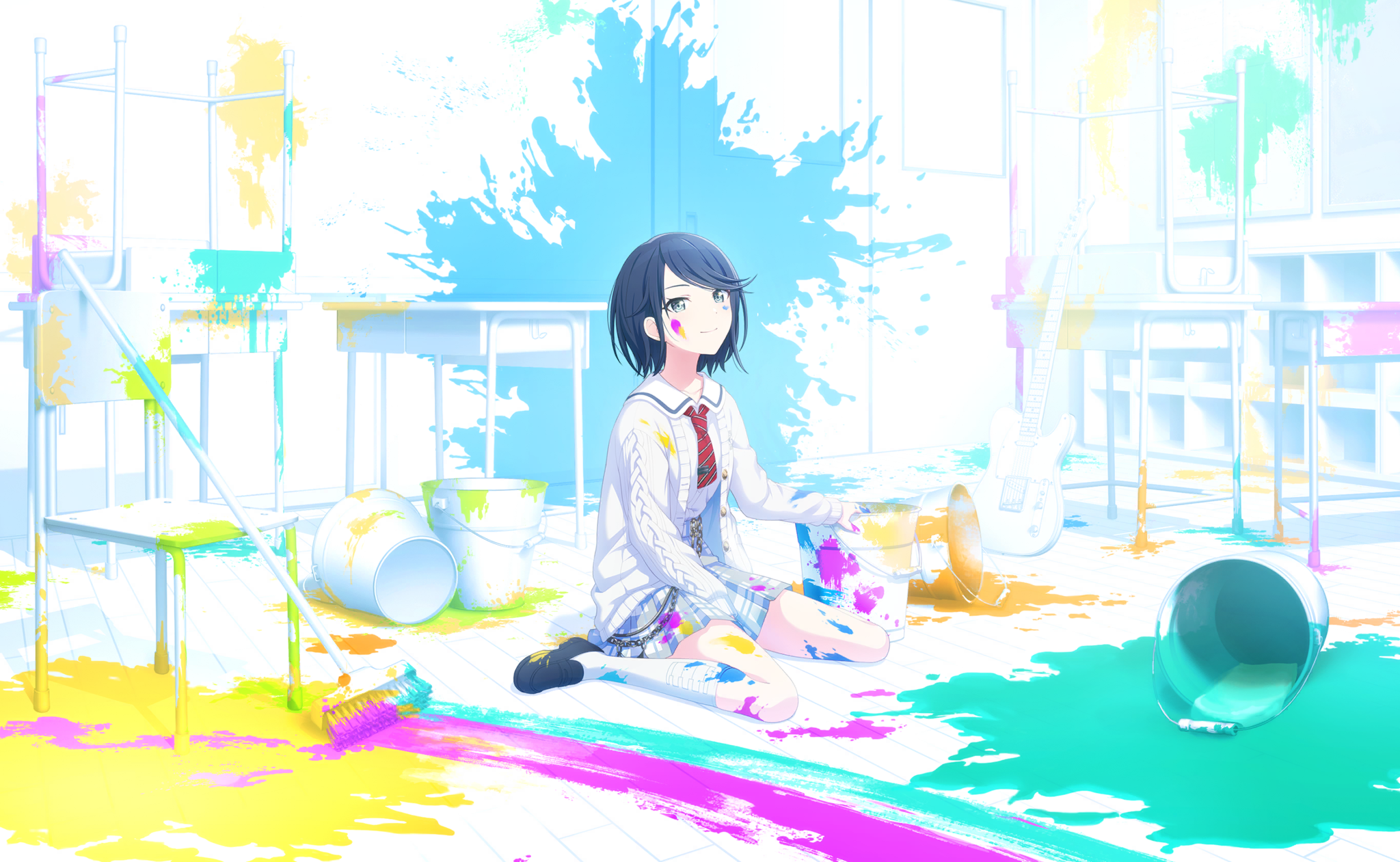 Hoshino Ichika from Project Sekai: Colorful Stage! Feat. Hatsune Miku HD Wallpaper