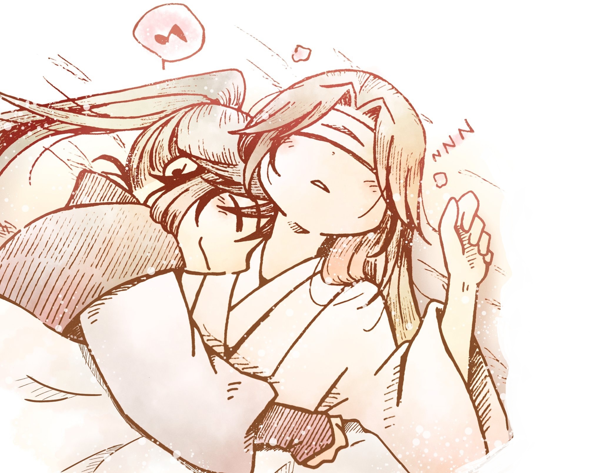 Xue Yang and Xiao Xingchen sleeping HD Wallpaper