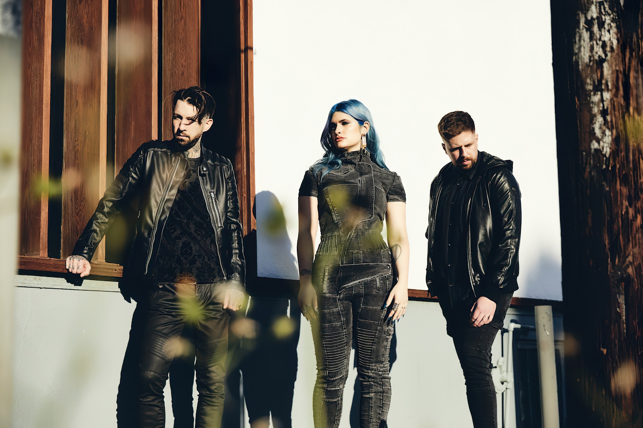 Spiritbox band members posing outdoors HD Wallpaper