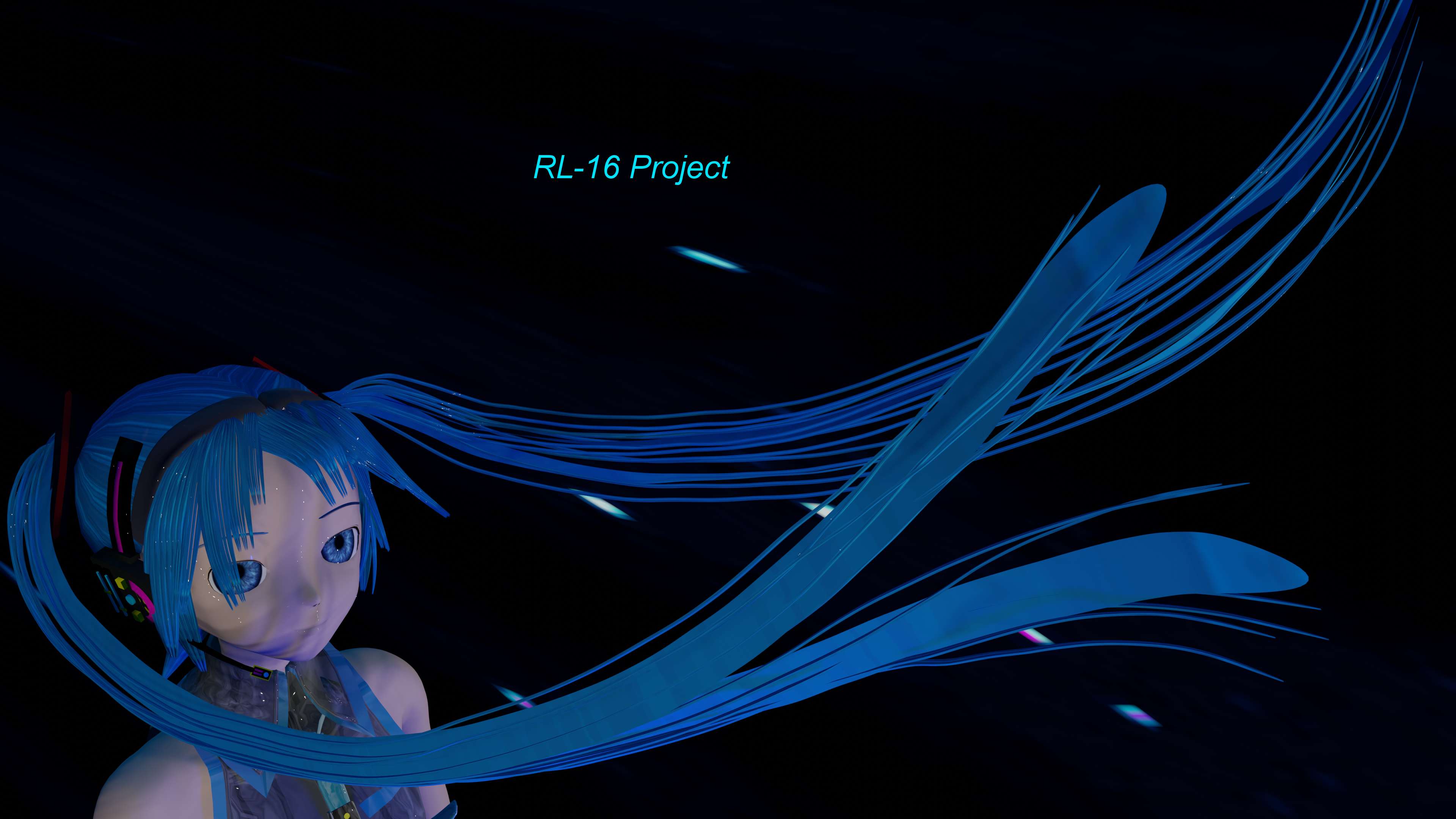 Hatsune Miku from RL-16 Project HD Wallpaper