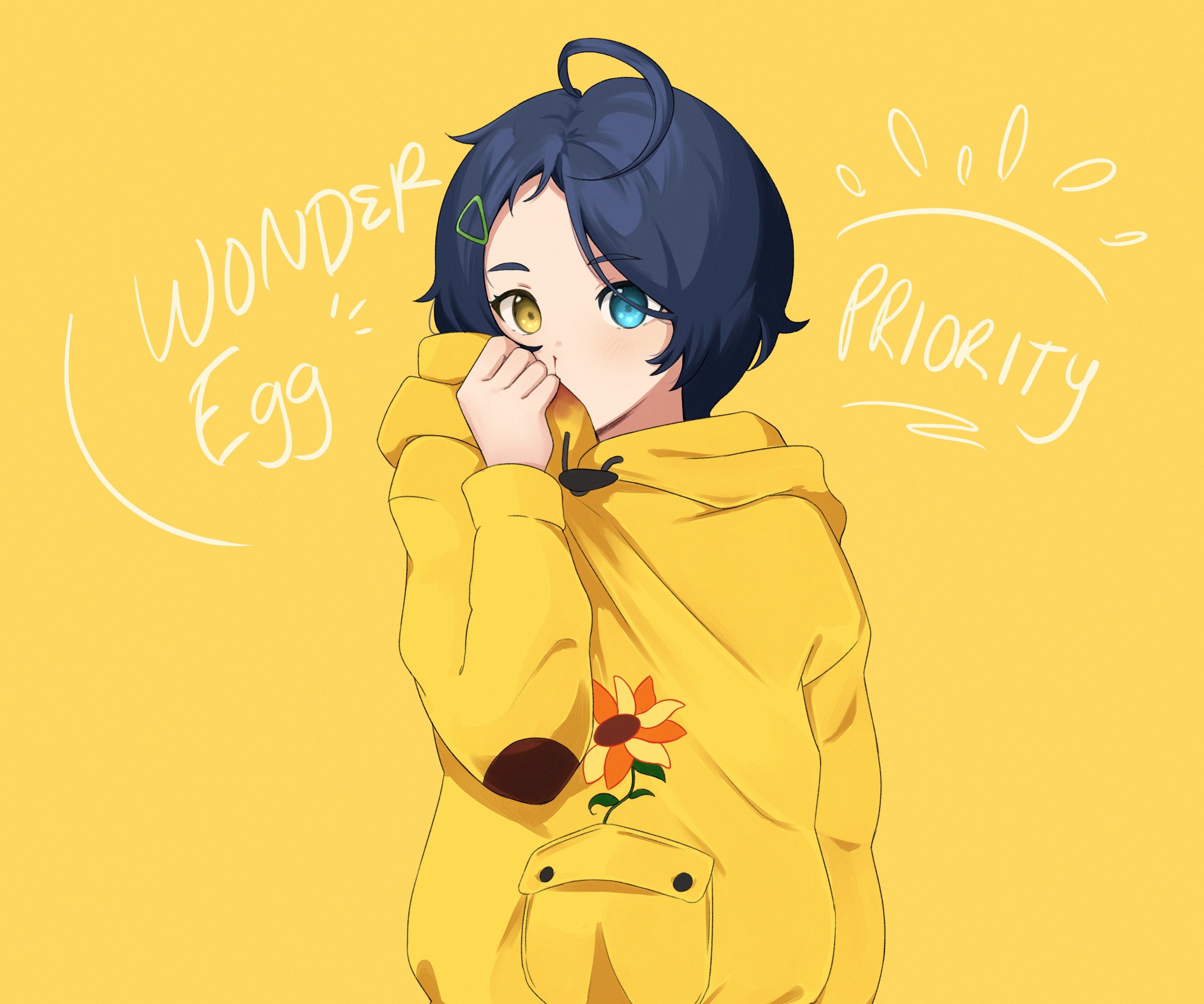 Ai Ohto from Wonder Egg Priority 4K HD Wallpaper