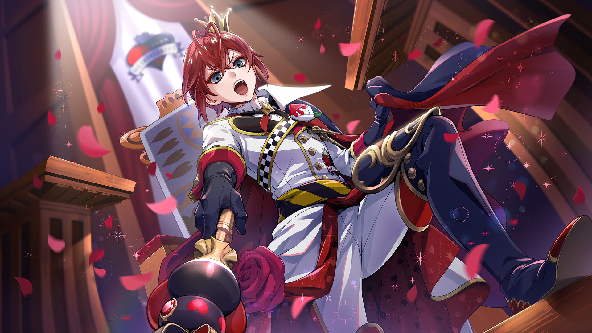 Riddle Rosehearts from Twisted Wonderland HD Wallpaper