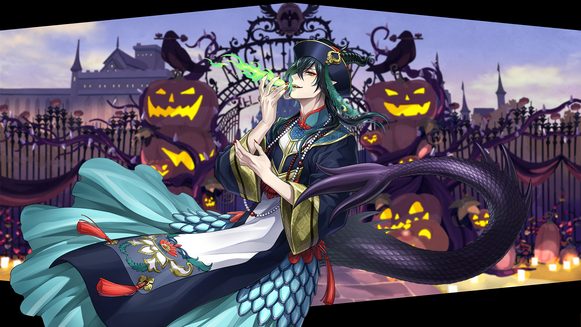 Malleus Draconia from Twisted Wonderland HD Wallpaper