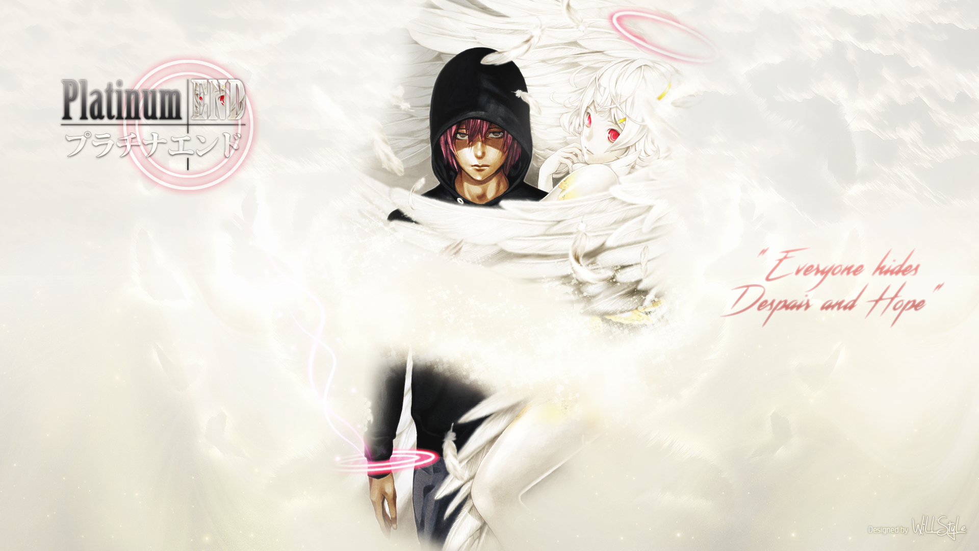 Platinum End Mirai Kakehashi and Nasse HD Wallpaper