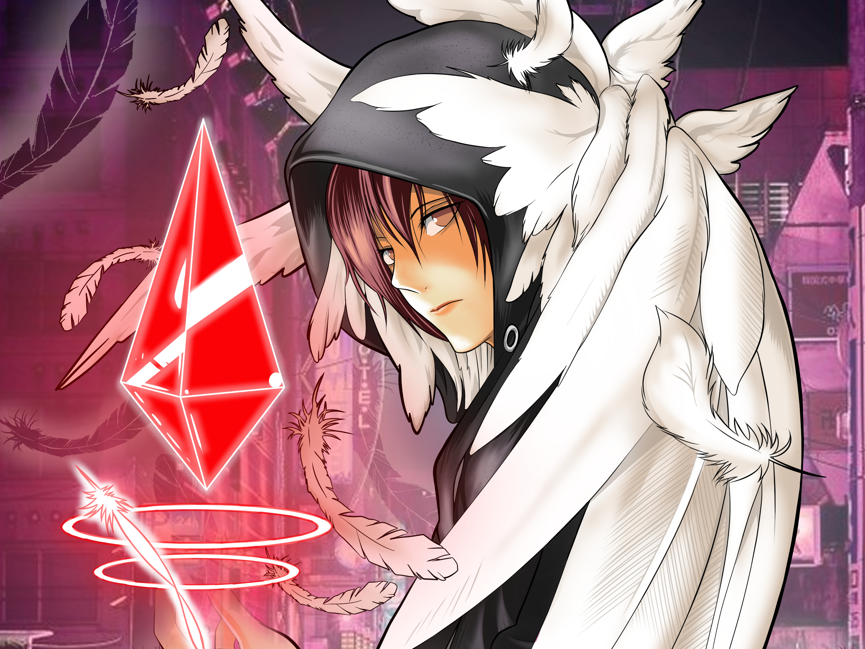 Mirai Kakehashi from Platinum End HD Wallpaper