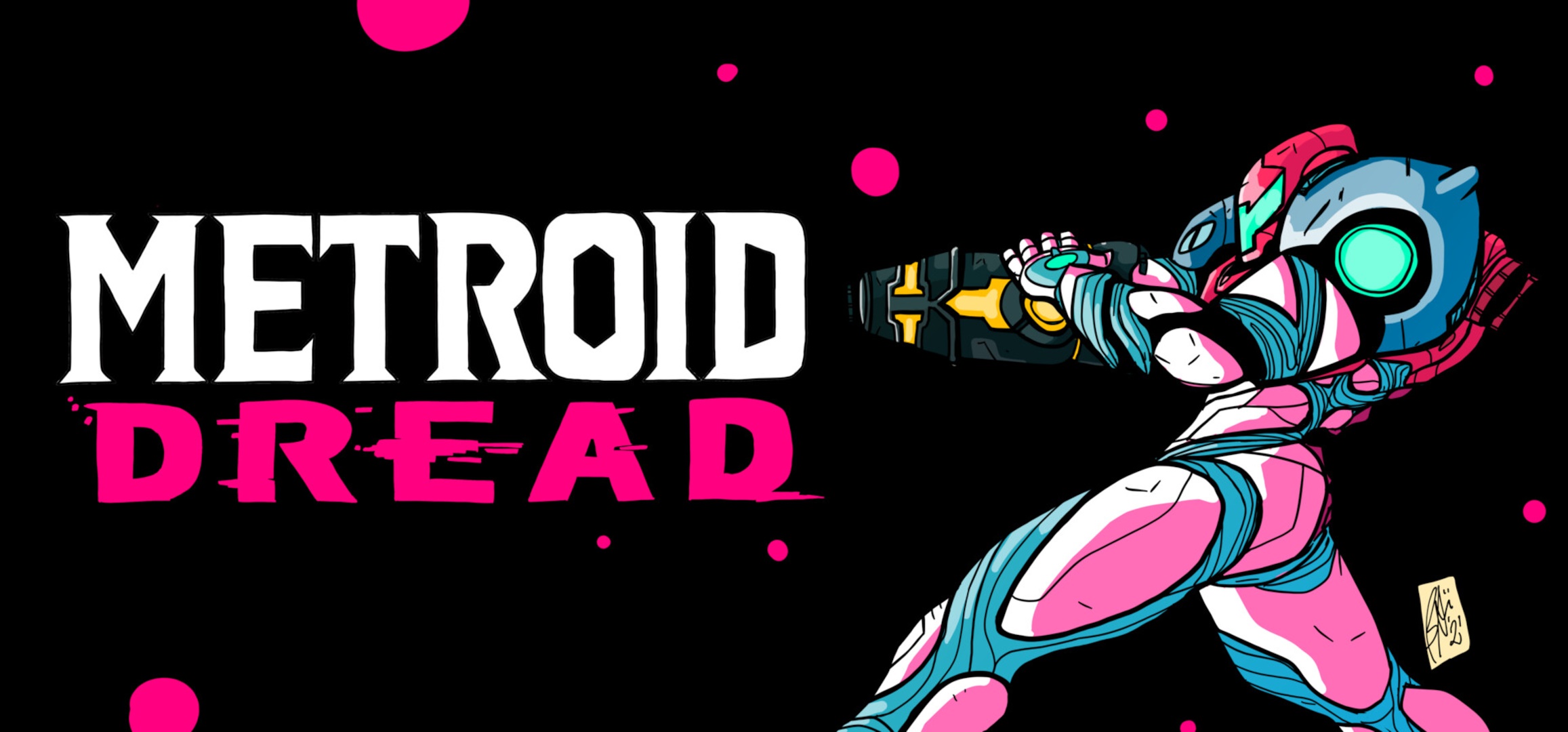 Metroid Dread Samus Aran HD Wallpaper
