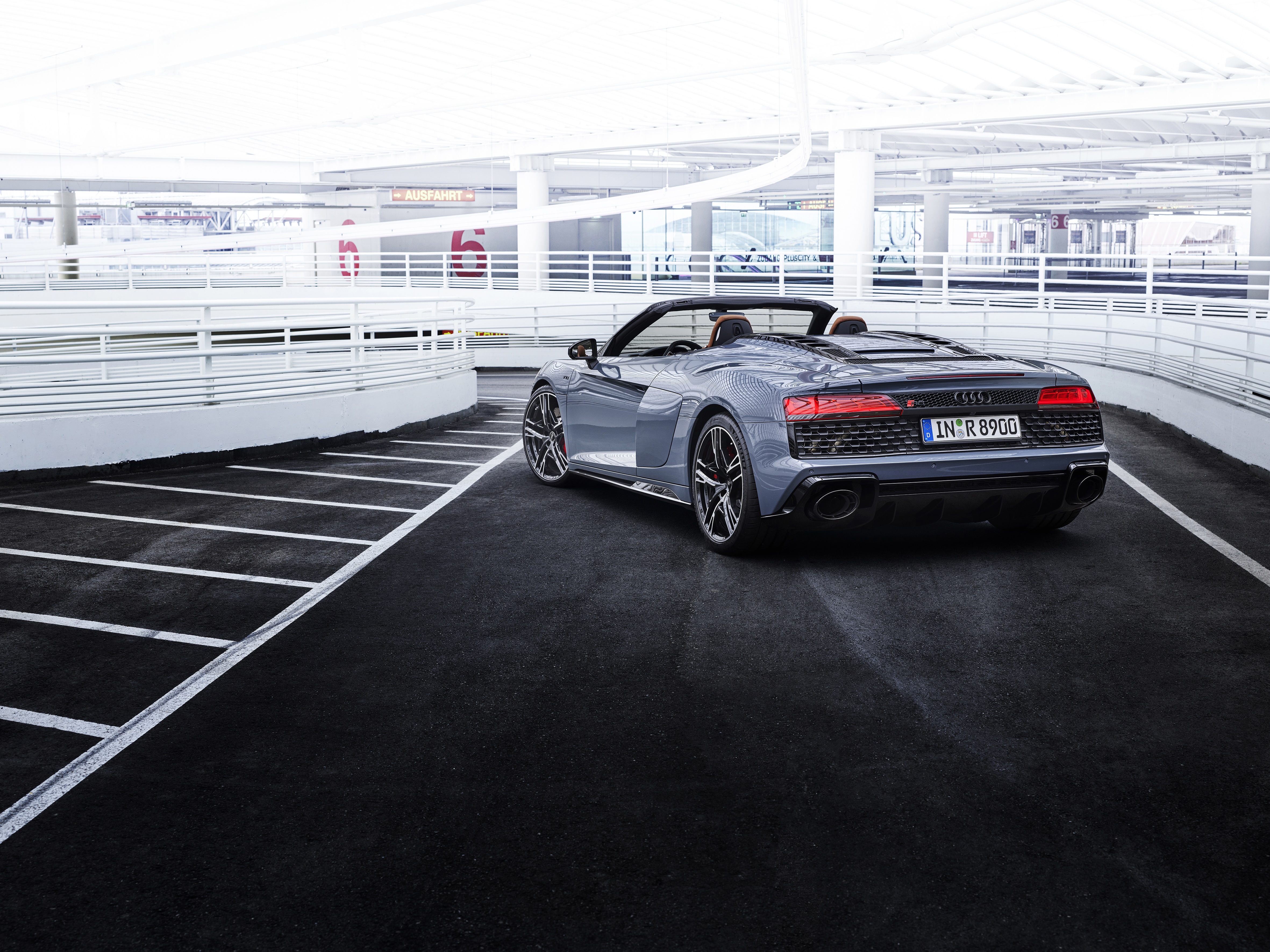 Audi R8 GT Spyder 4K HD Wallpaper