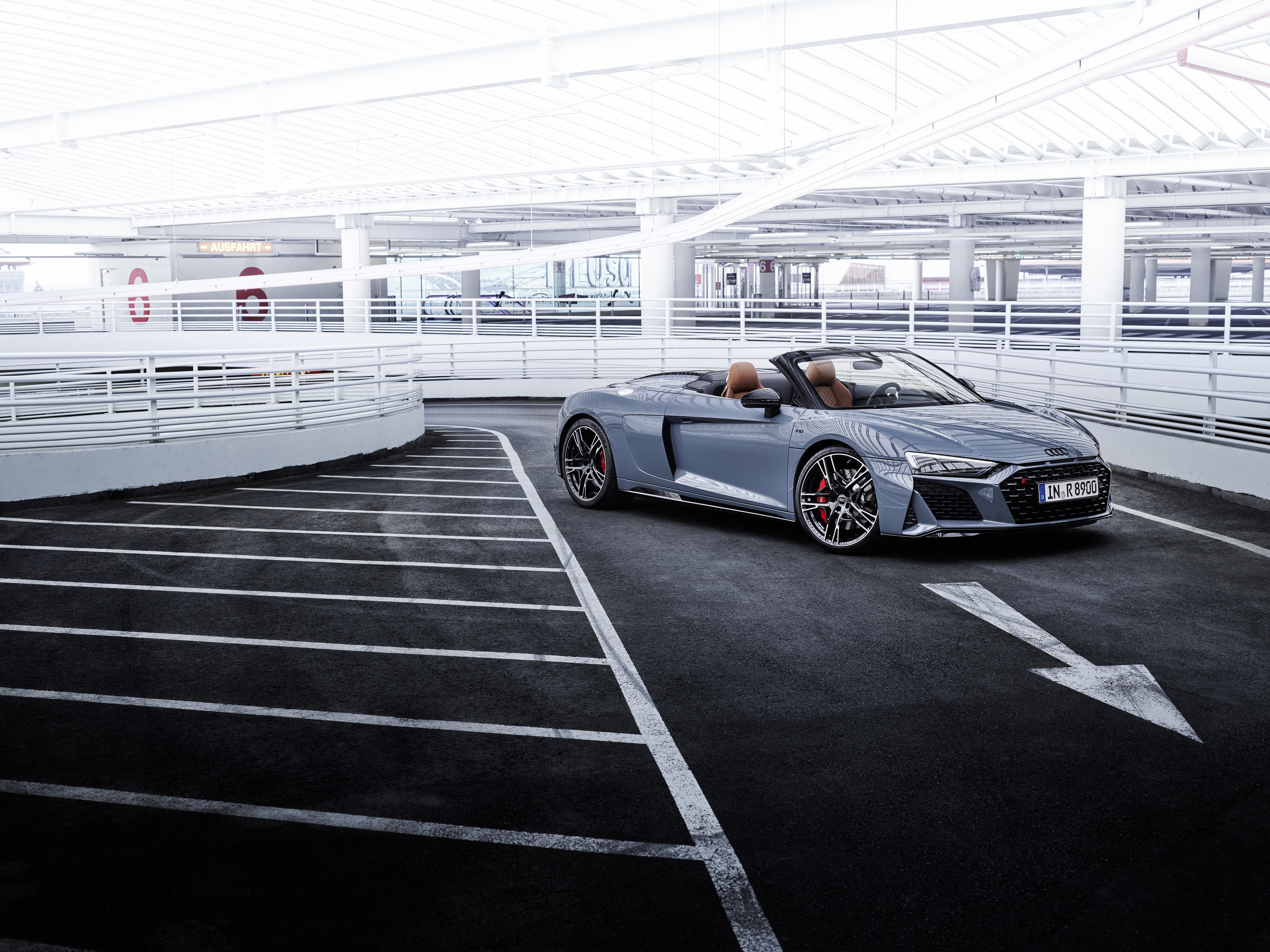 Audi R8 GT Spyder 4K HD Wallpaper