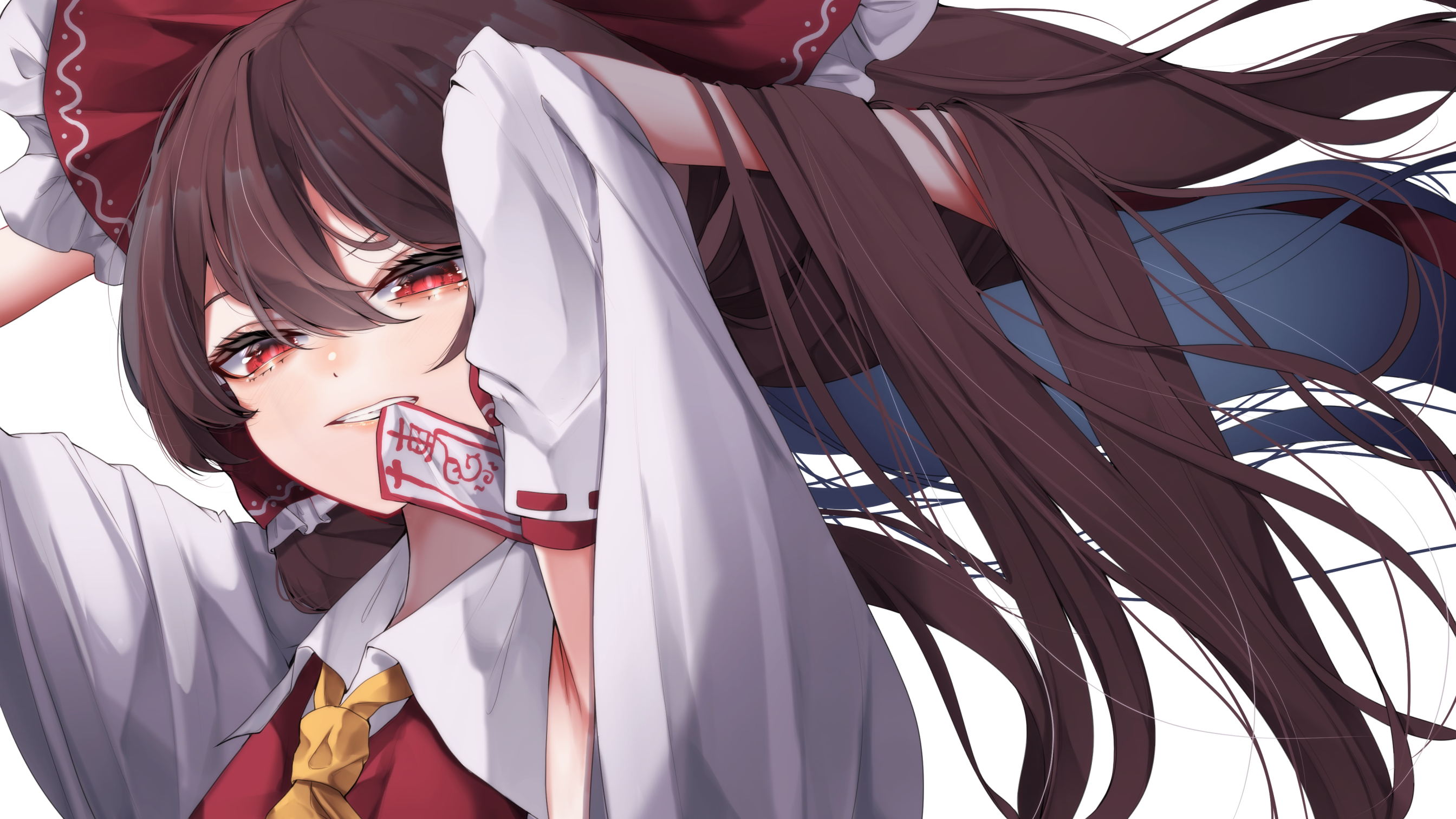 Reimu Hakurei from Touhou Project HD Wallpaper