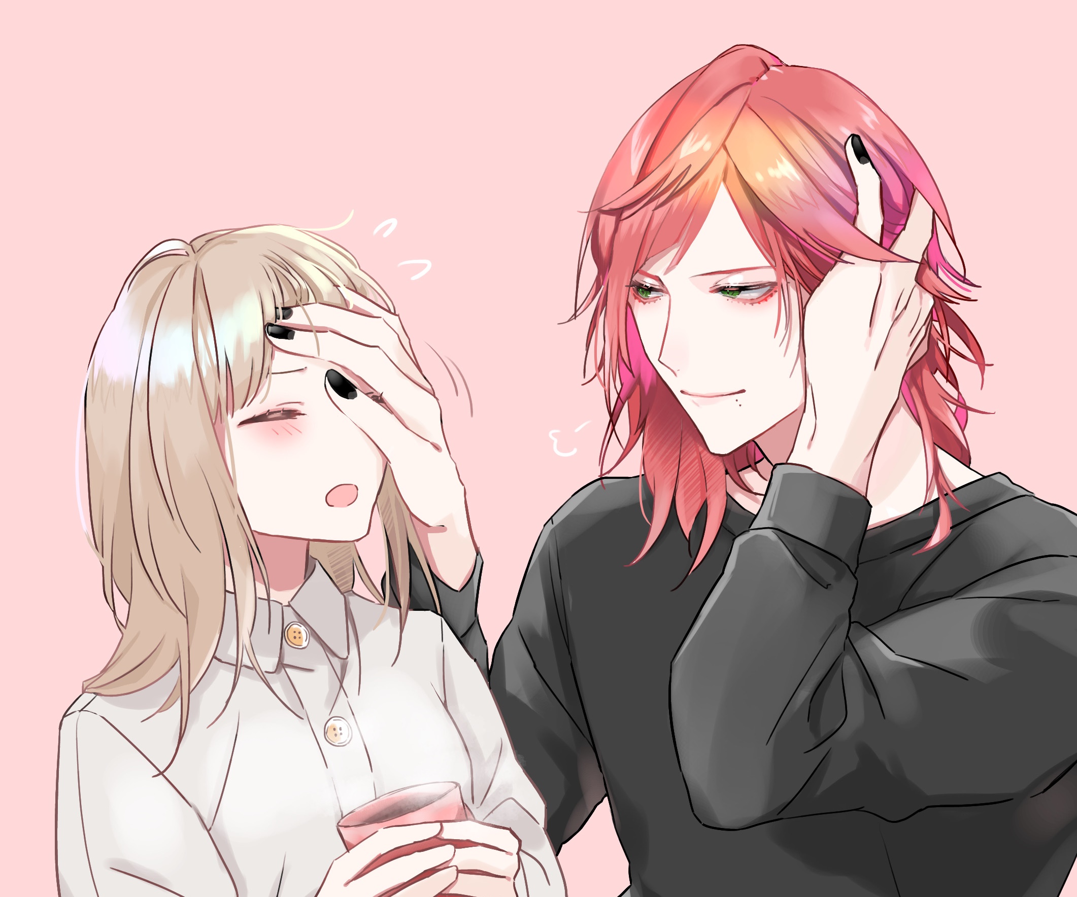 Kazami Saki and Lico from BlackStar ~Theater Starless~ HD Wallpaper