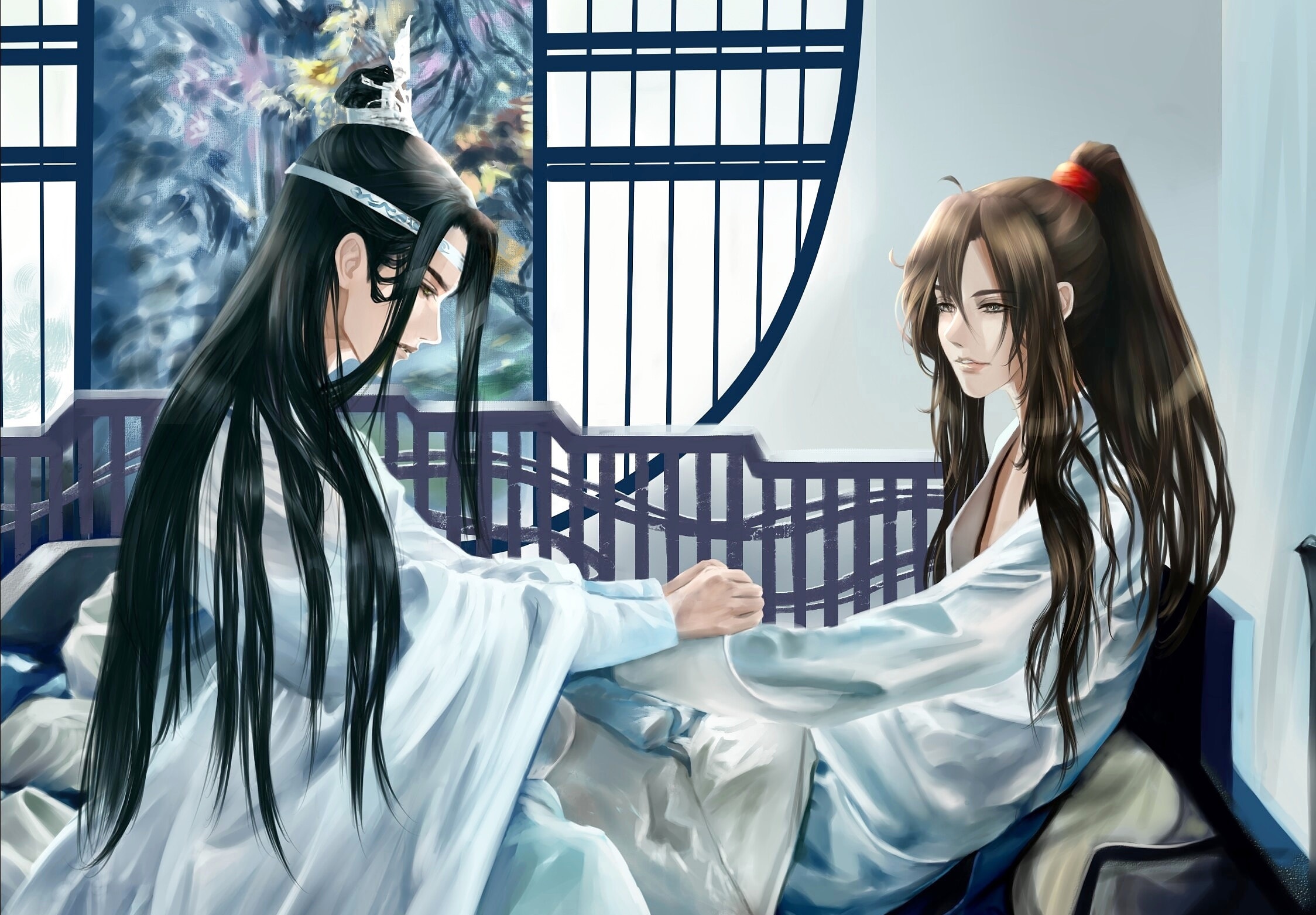 Lan Wangji and Wei Ying from Mo Dao Zu Shi HD Wallpaper