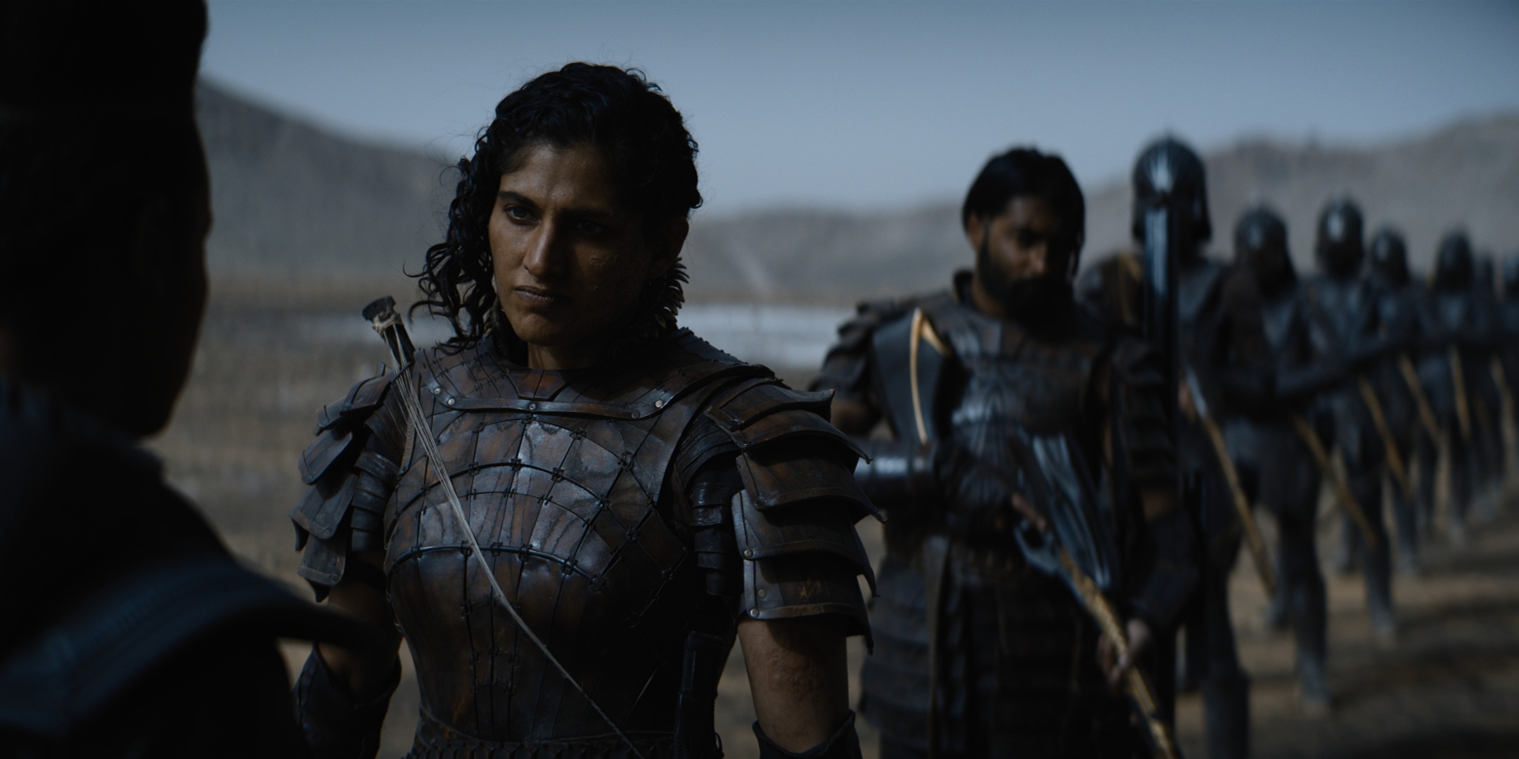 Kubbra Sait as a warrior in Foundation HD Wallpaper