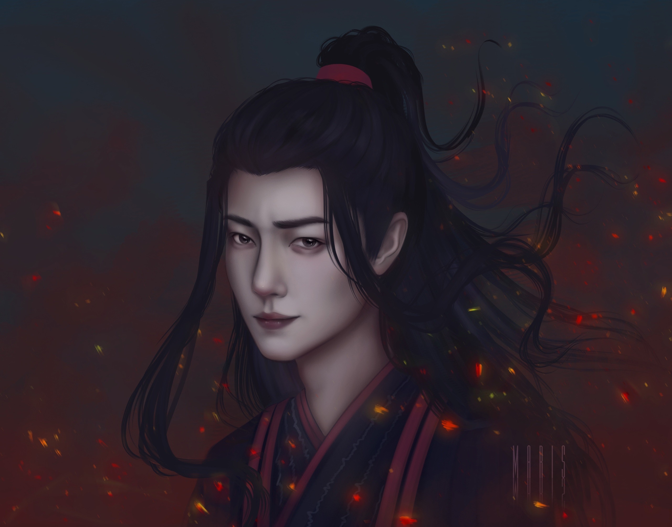 Wei Wuxian from The Untamed HD Wallpaper
