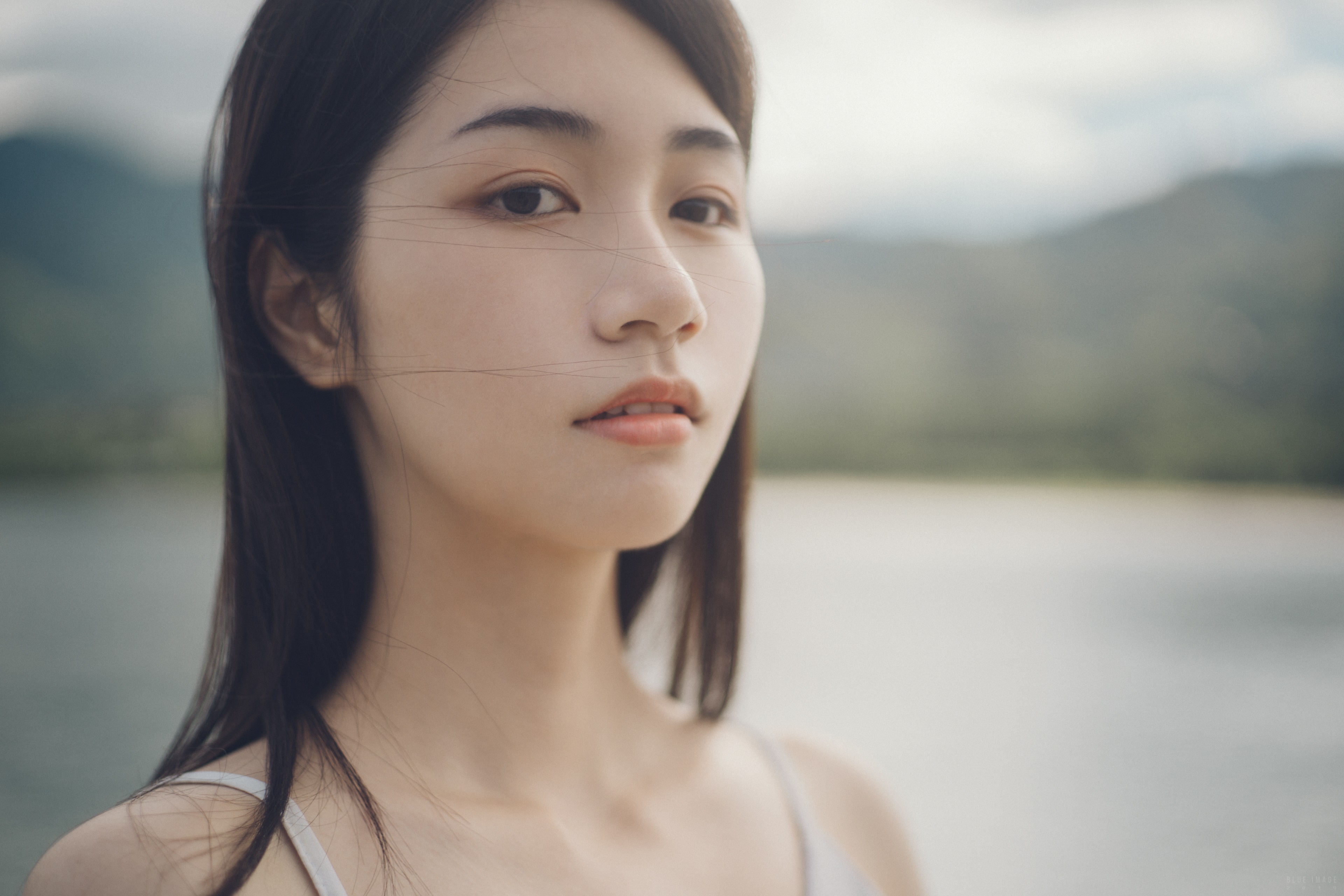 Asian woman in 4K HD Wallpaper