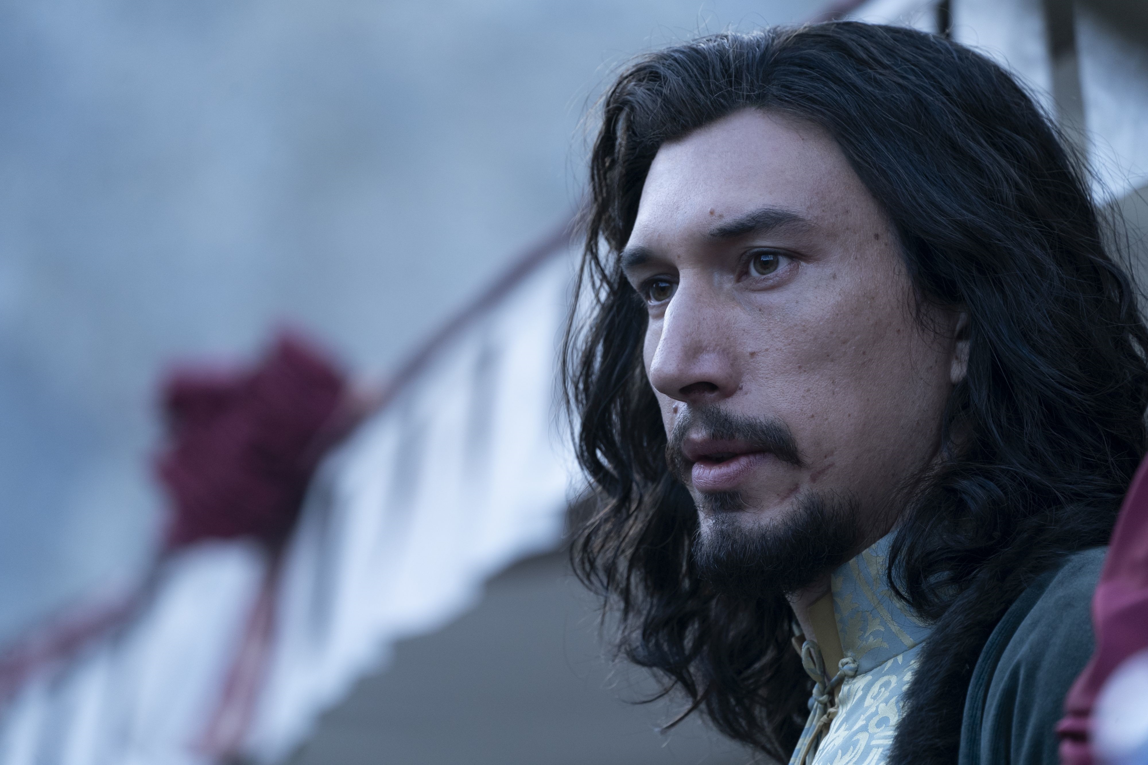Adam Driver from The Last Duel 4K HD Wallpaper