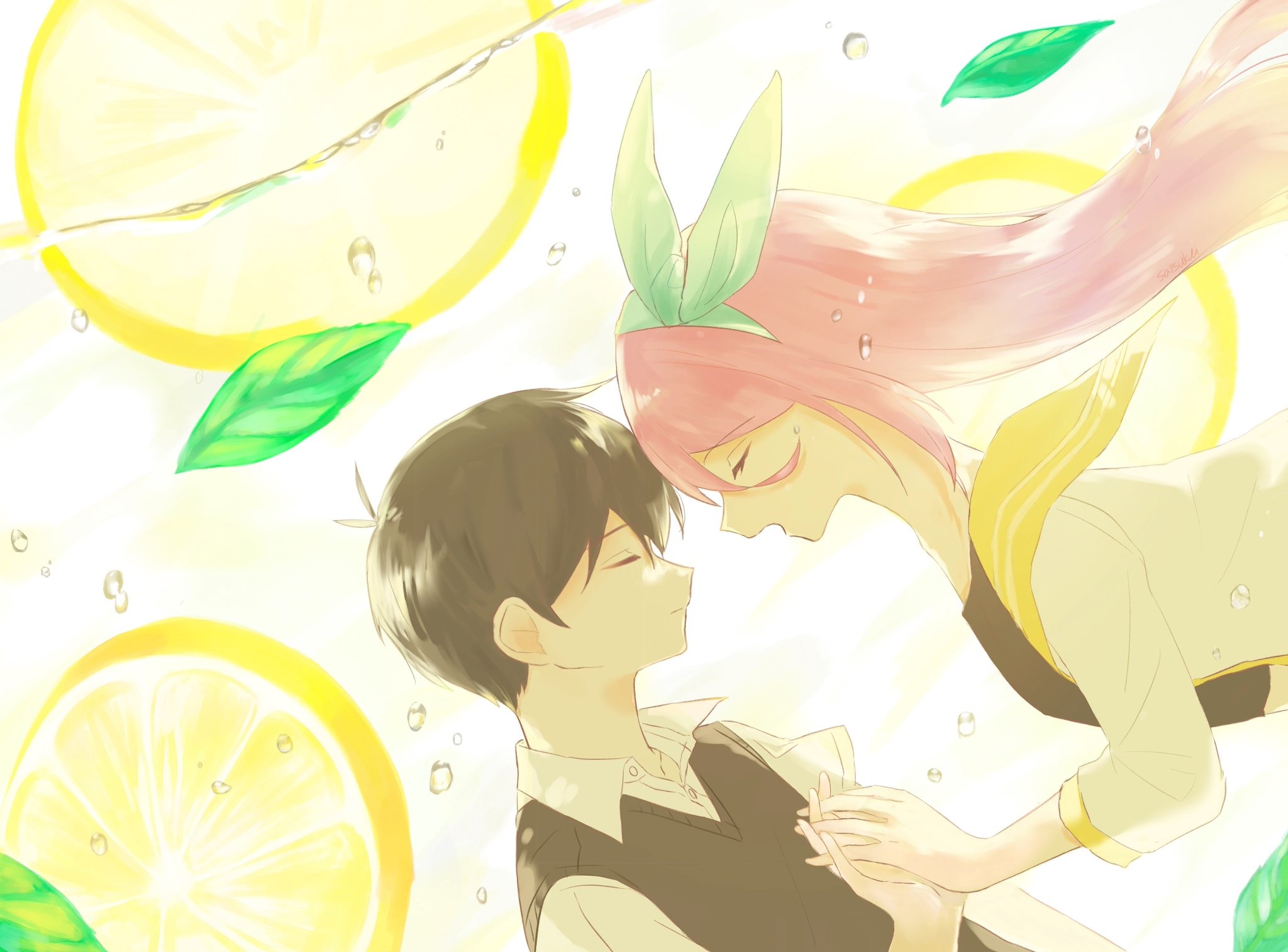 Sunny and Aubrey from OMORI HD Wallpaper