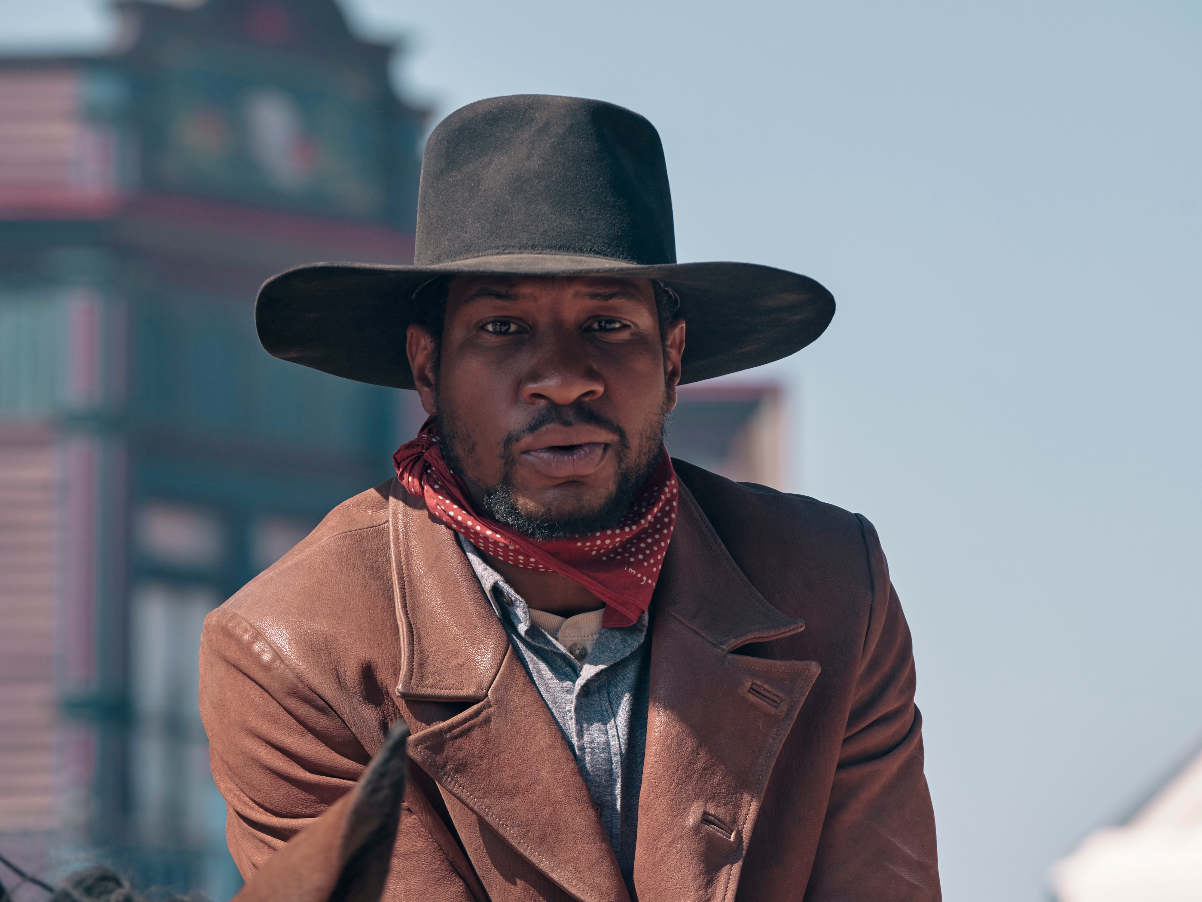 Jonathan Majors in The Harder They Fall 4K HD Wallpaper
