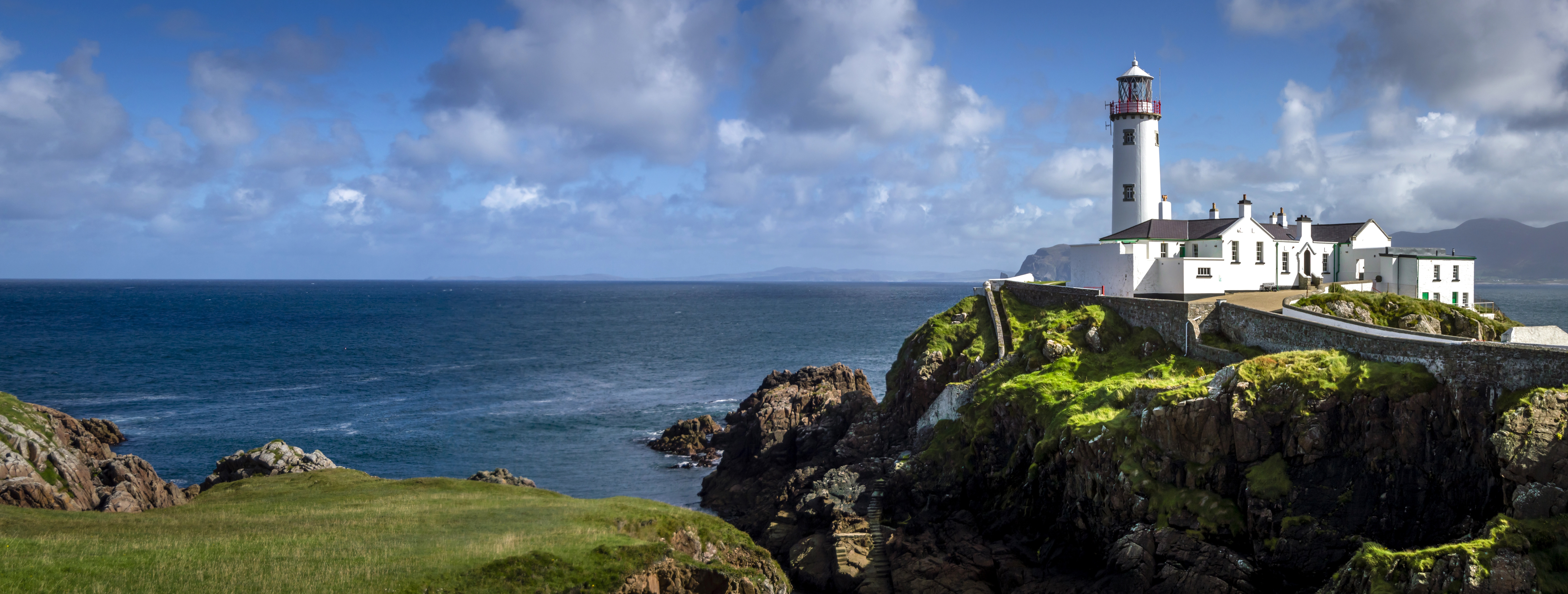Fanad Head Lighthouse 4K HD Wallpaper