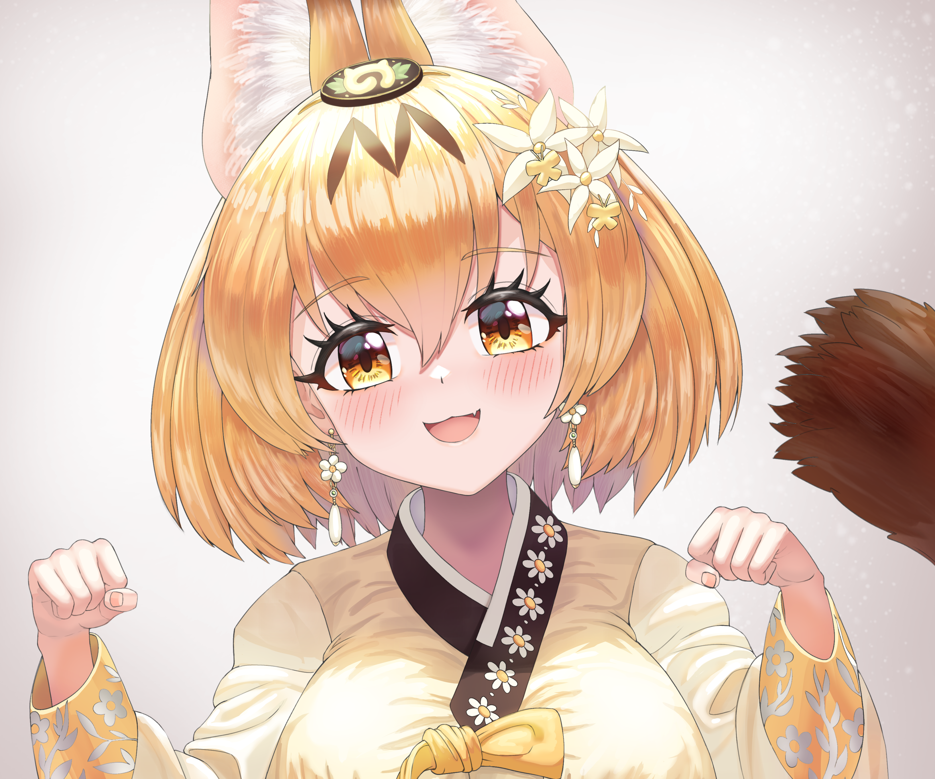 Serval from Kemono Friends HD Wallpaper