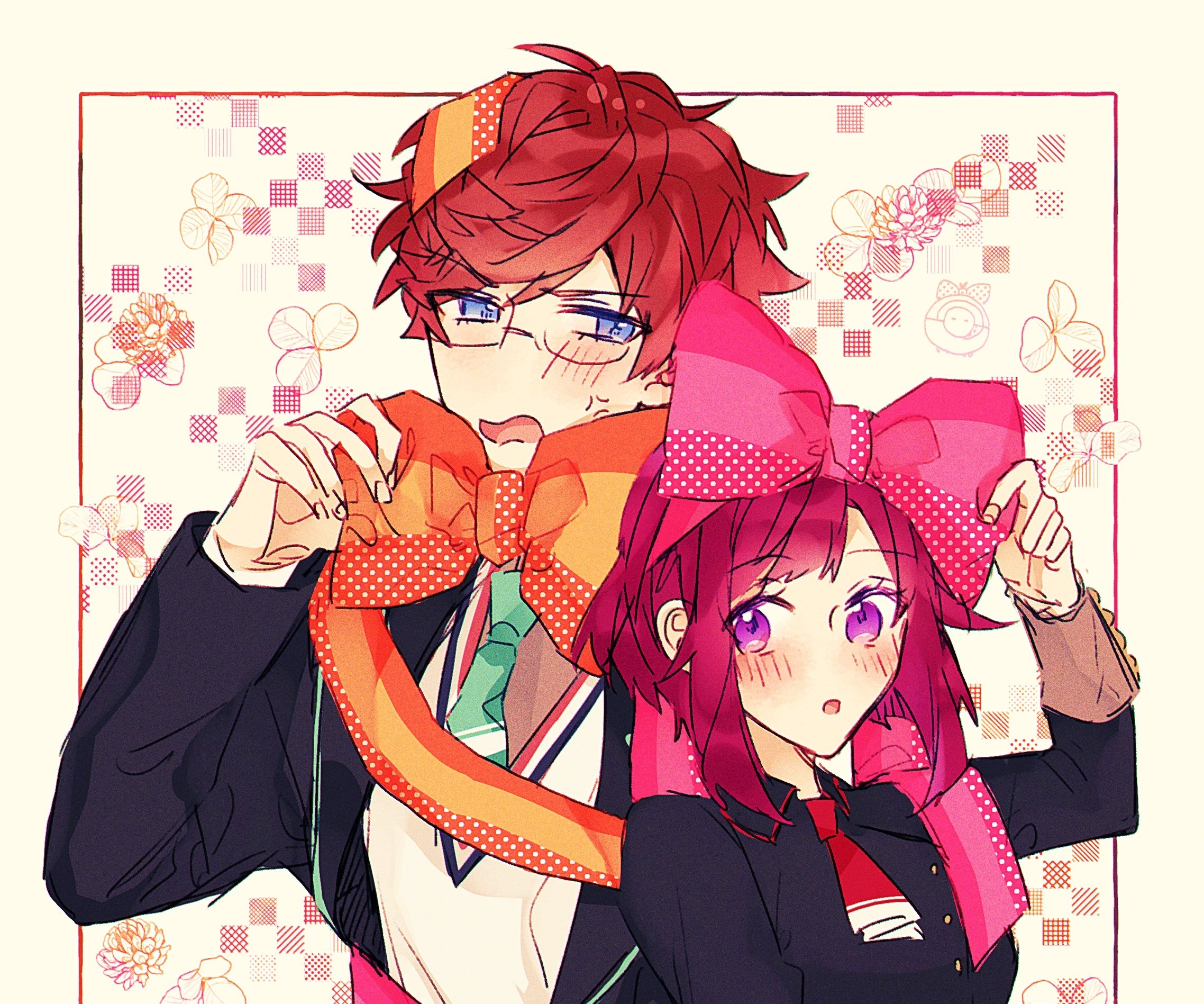 Sena Hiyori and Ebana Keito from Charade Maniacs HD Wallpaper