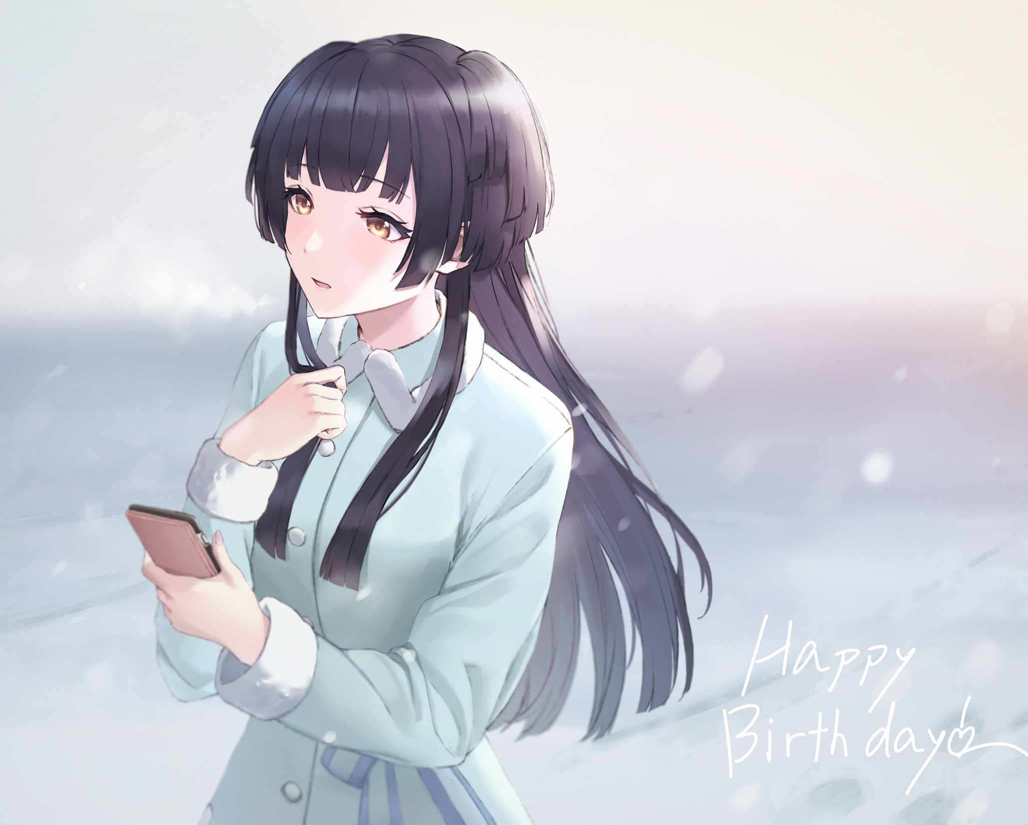 Fuyuko Mayuzumi from The IDOLM@STER: Shiny Colors HD Wallpaper