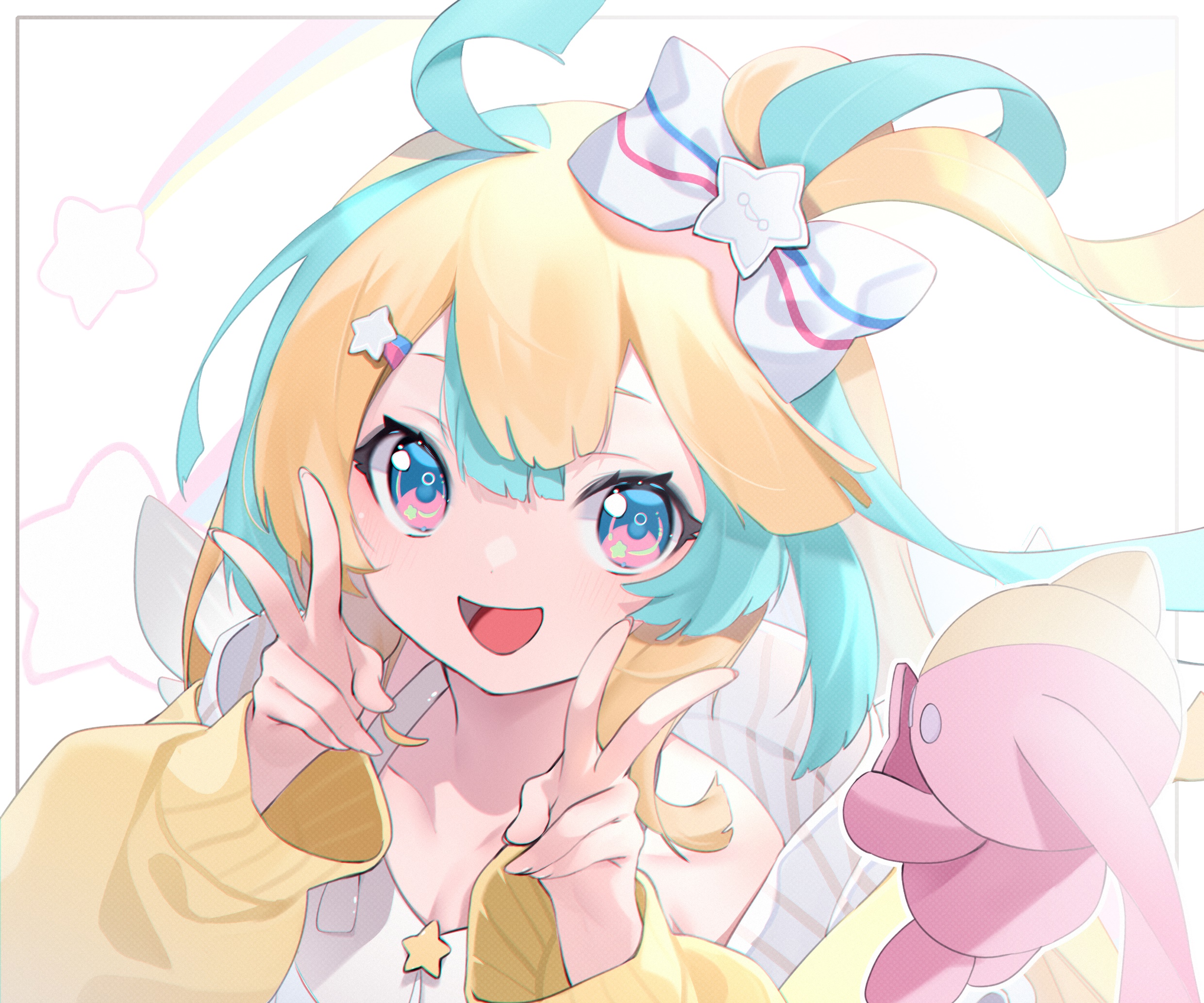 Amakawa Hano Virtual Youtuber HD Wallpaper