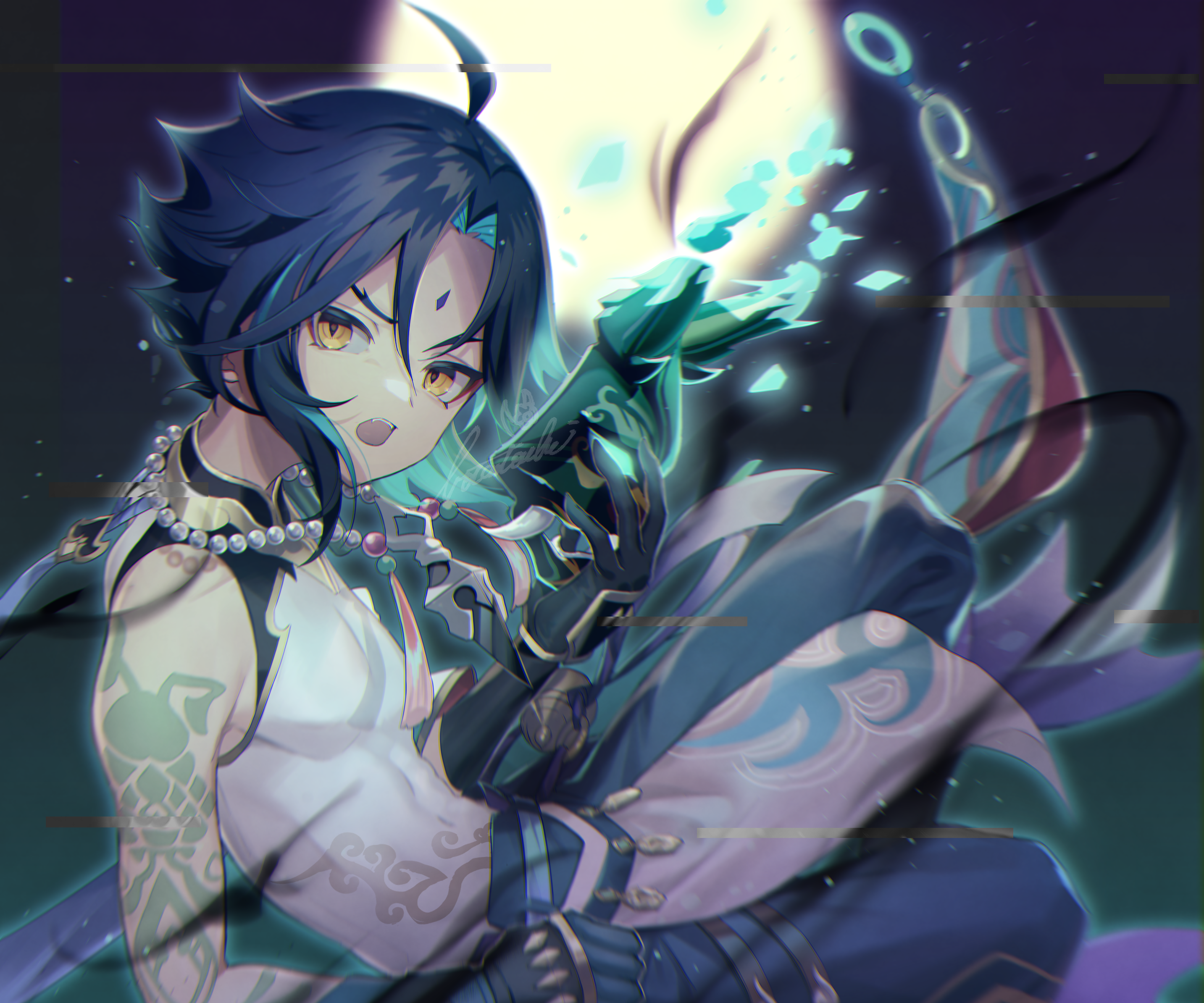 Xiao from Genshin Impact HD Wallpaper