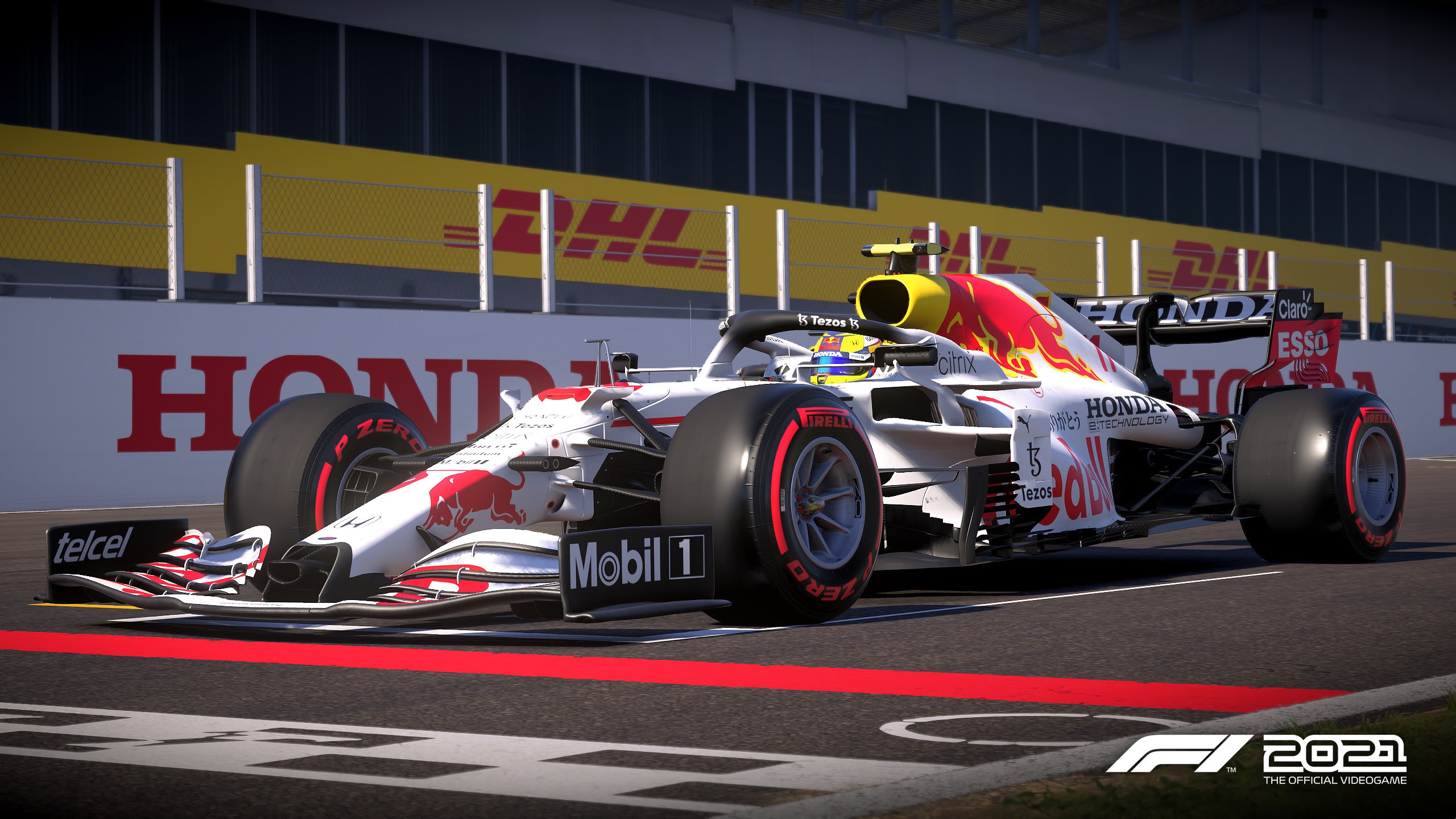 Red Bull Racing F1 Car on Track HD Wallpaper